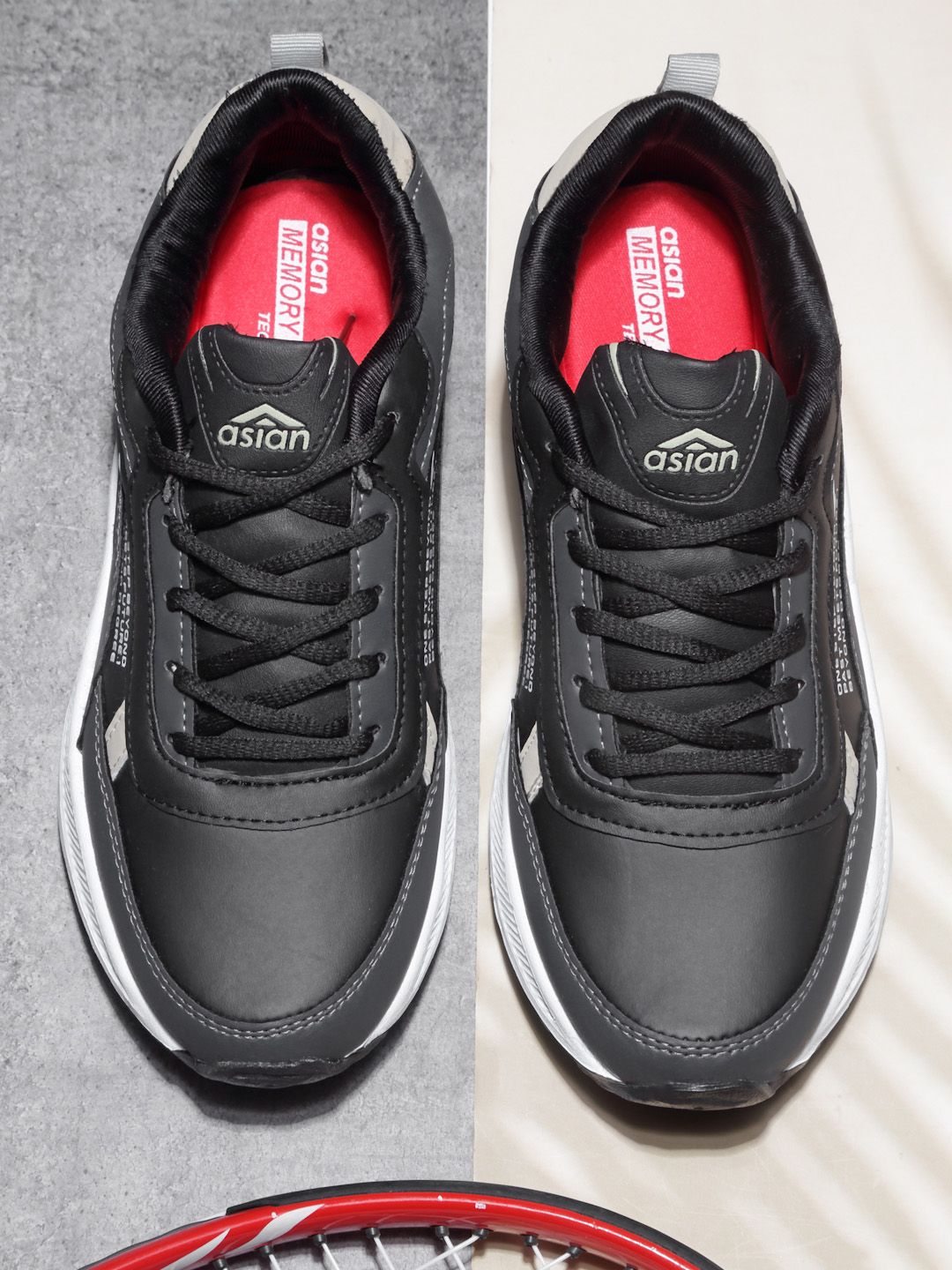 ASIAN Men Mesh Running Non-Marking Shoes