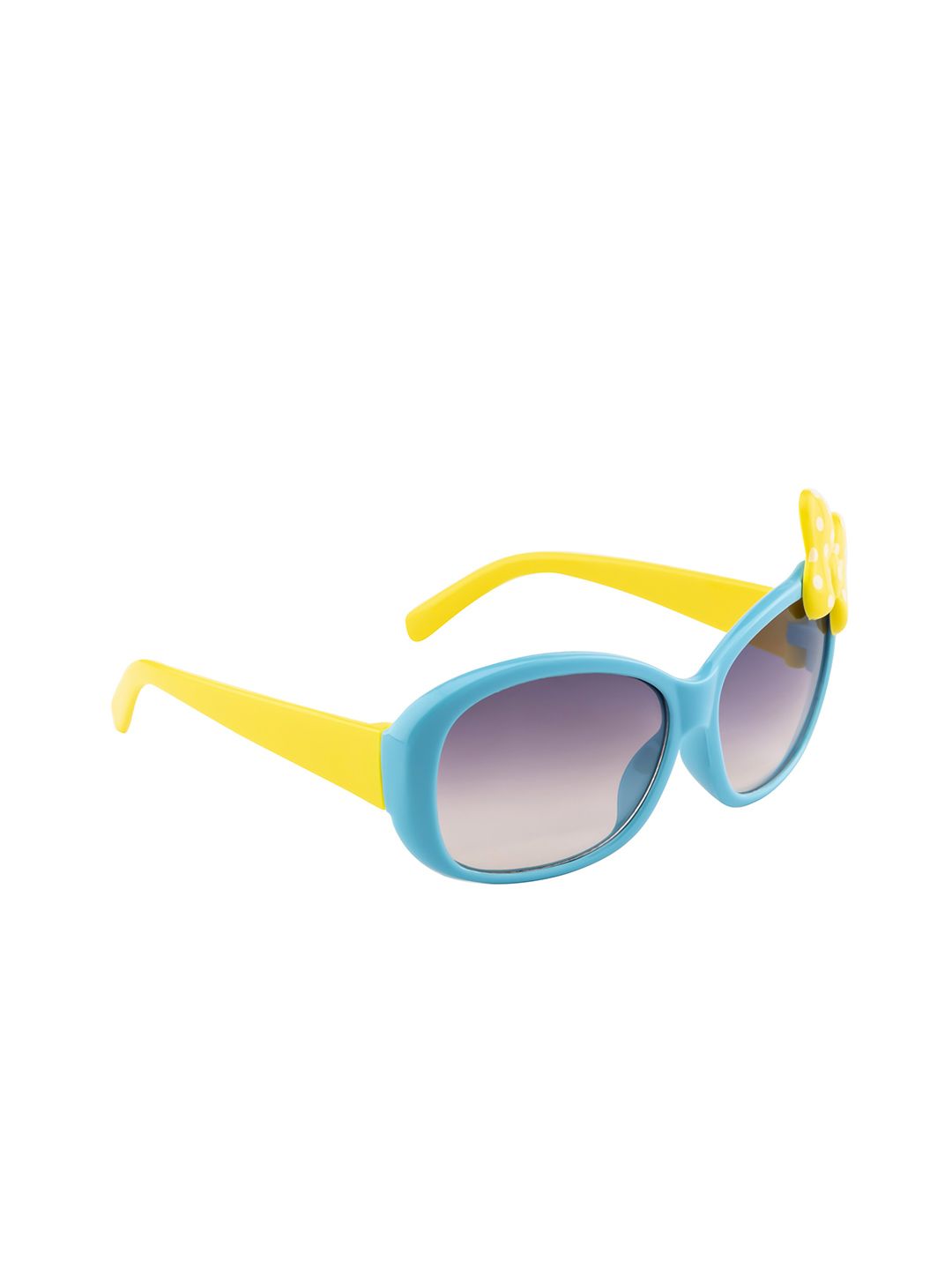 YK Unisex Kids Lens & Oval Sunglasses with UV Protected Lens