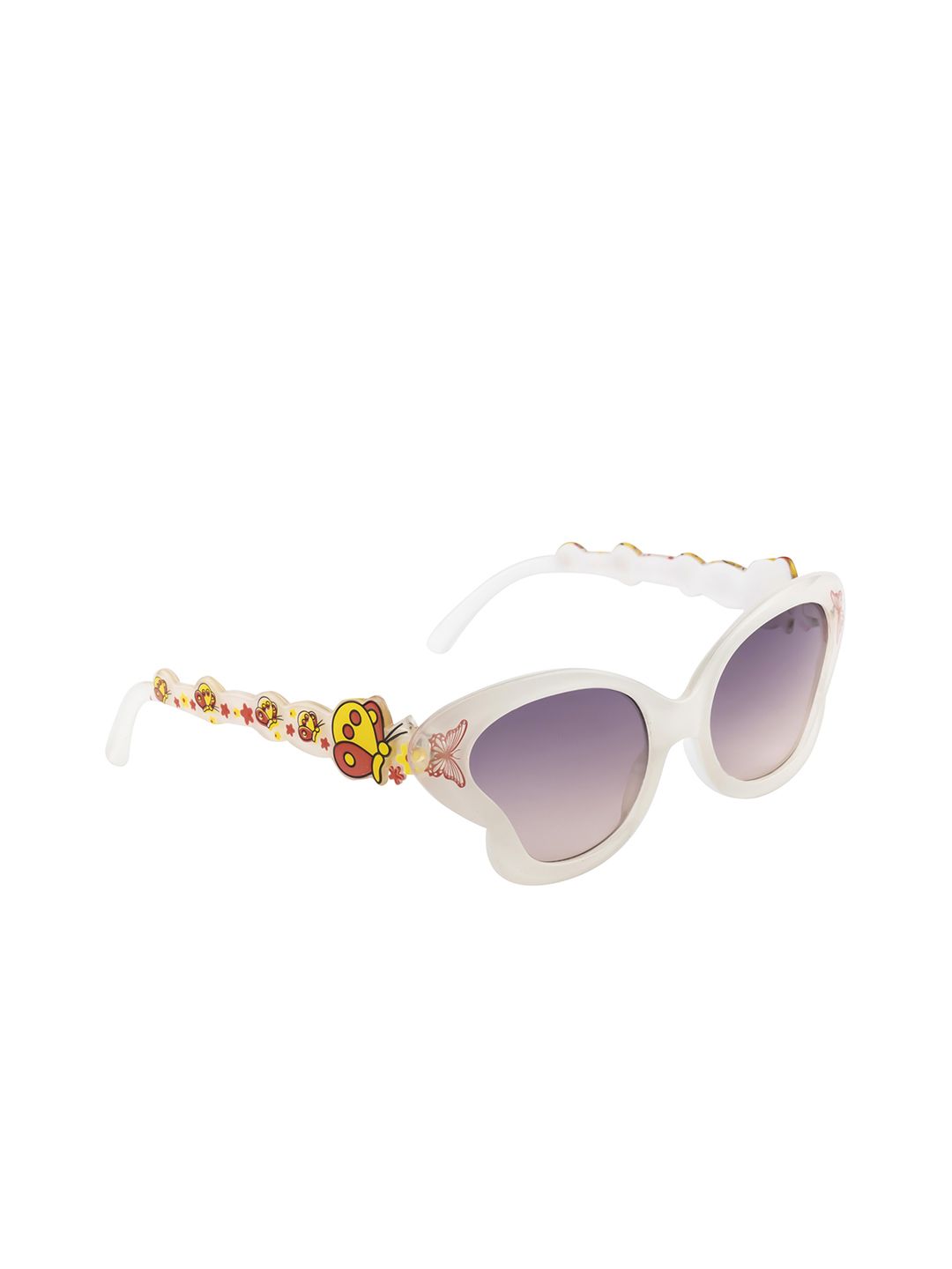 YK Unisex Kids Butterfly Sunglasses with UV Protected Lens