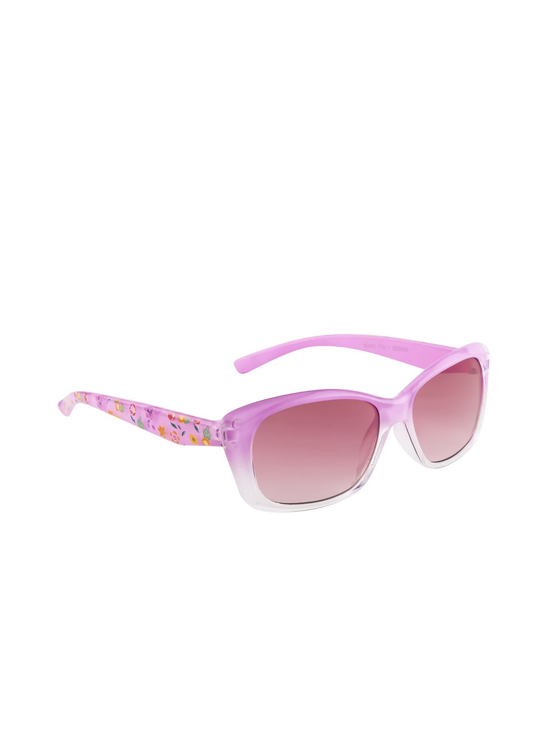 YK Unisex Kids Square Sunglasses with UV Protected Lens YK-J8170