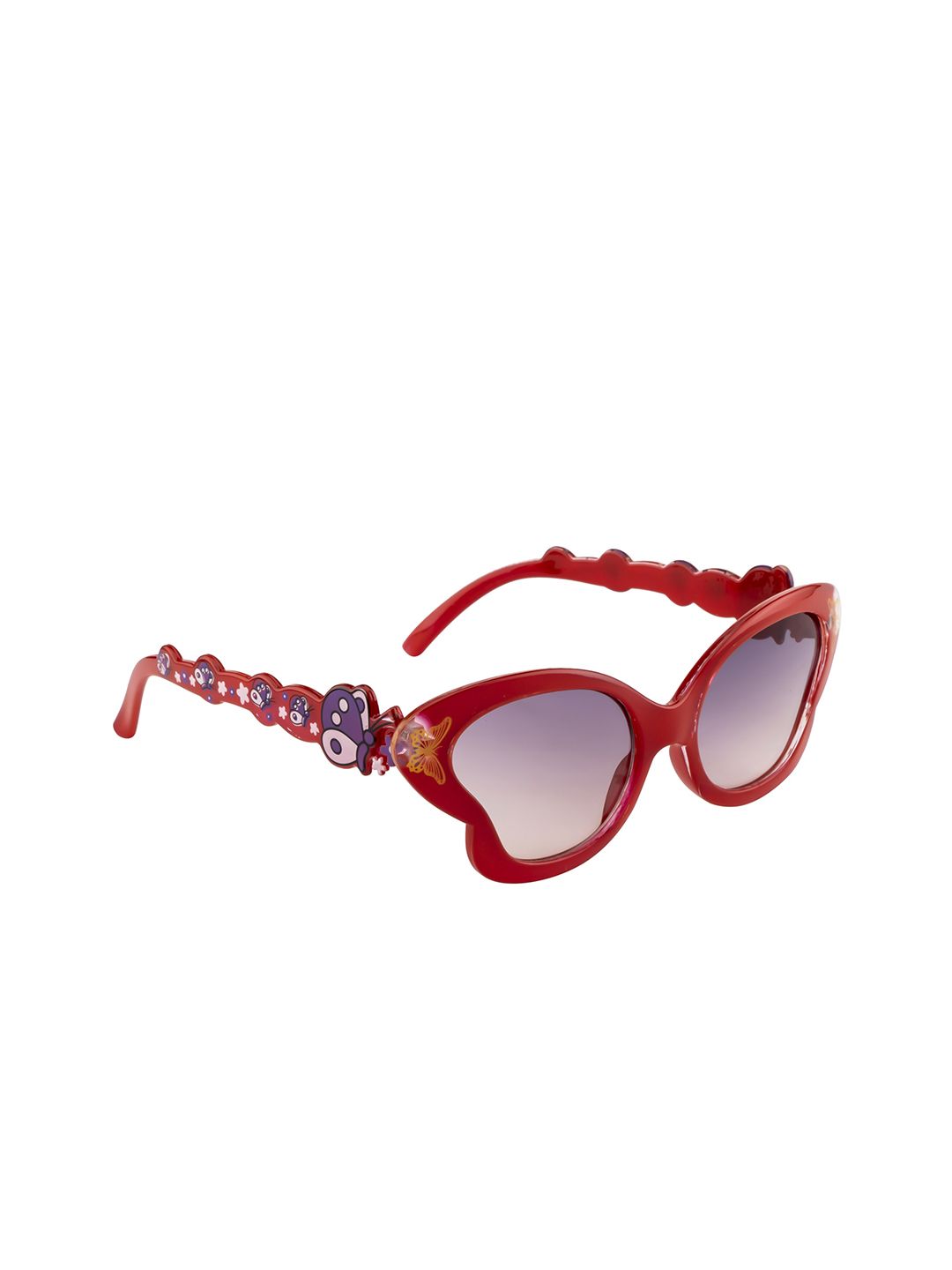 YK Unisex Kids Butterfly Sunglasses with UV Protected Lens YK-J8167
