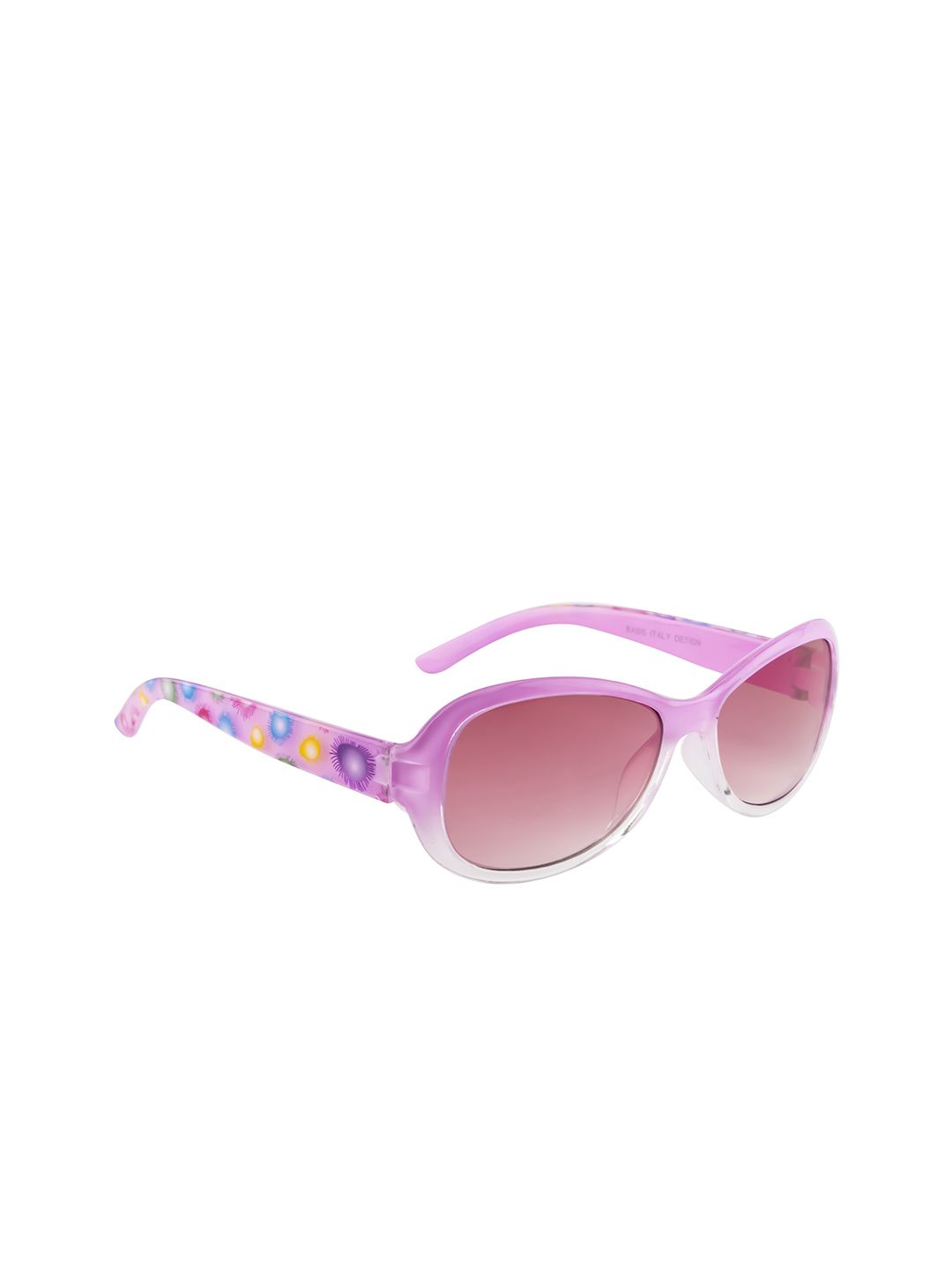 YK Unisex Kids Oval Sunglasses with UV Protected Lens YK-J8122