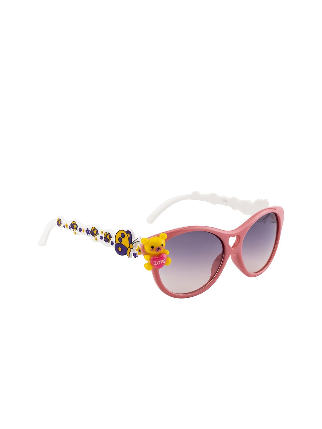 YK Unisex Kids Oval Sunglasses with UV Protected Lens YK-J8156