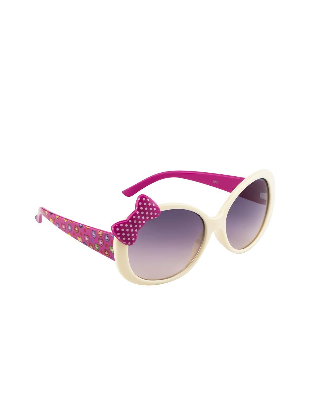 YK Unisex Kids Oversized Sunglasses with UV Protected Lens