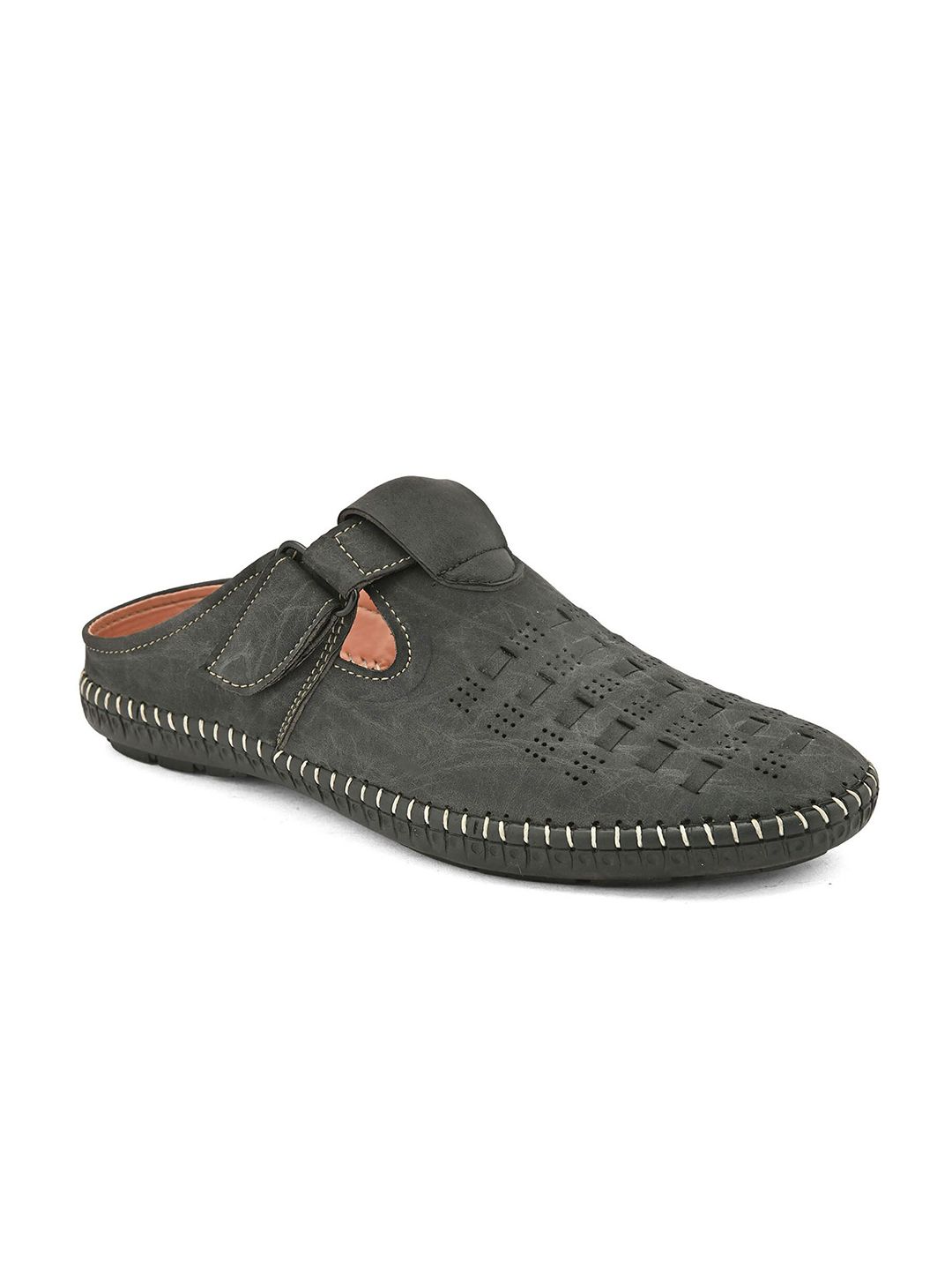 Azzaro Black Men Shoe-Style Sandals