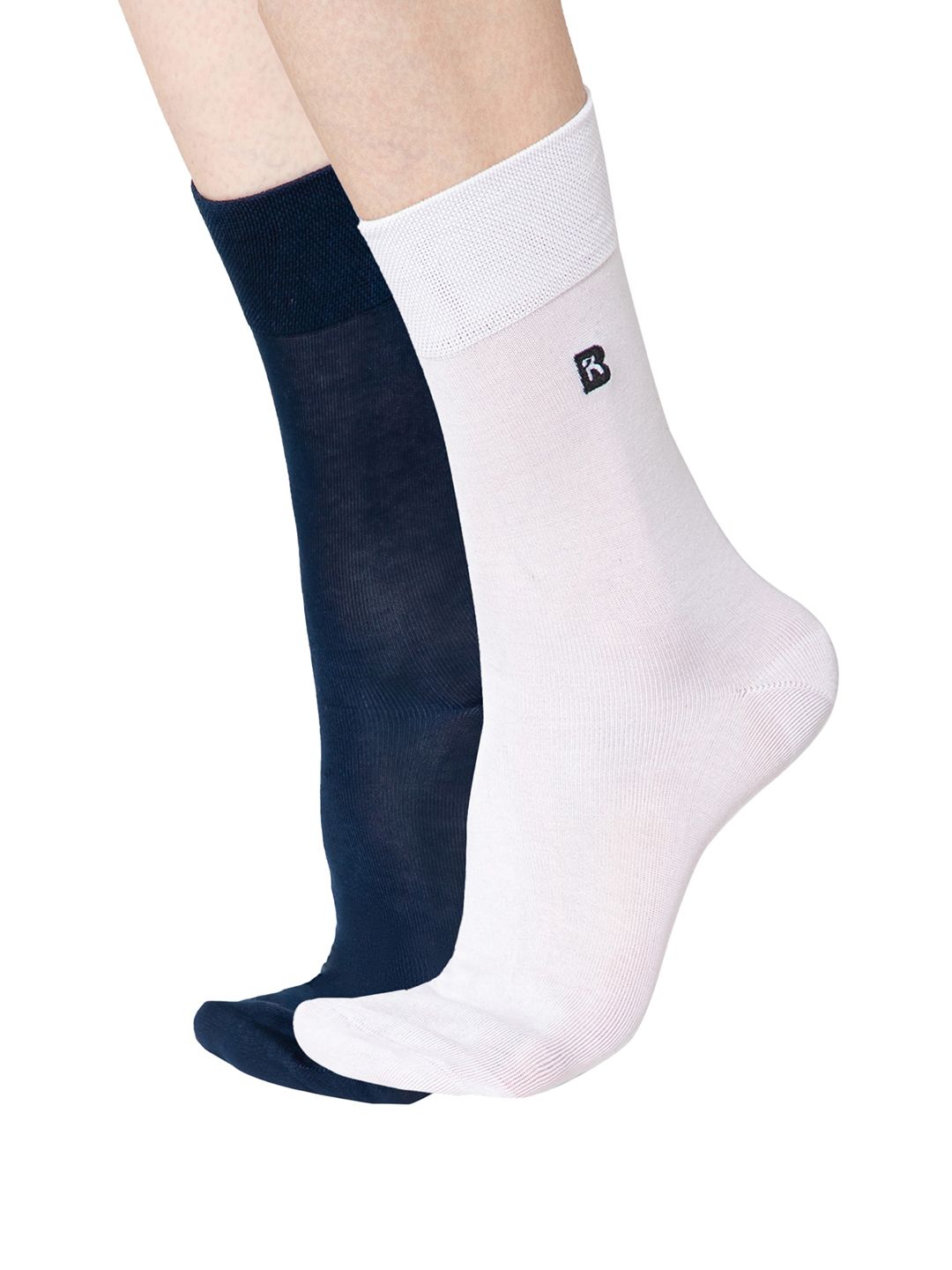 Bodycare Men Pack of 2 Calf-Length Cotton Socks