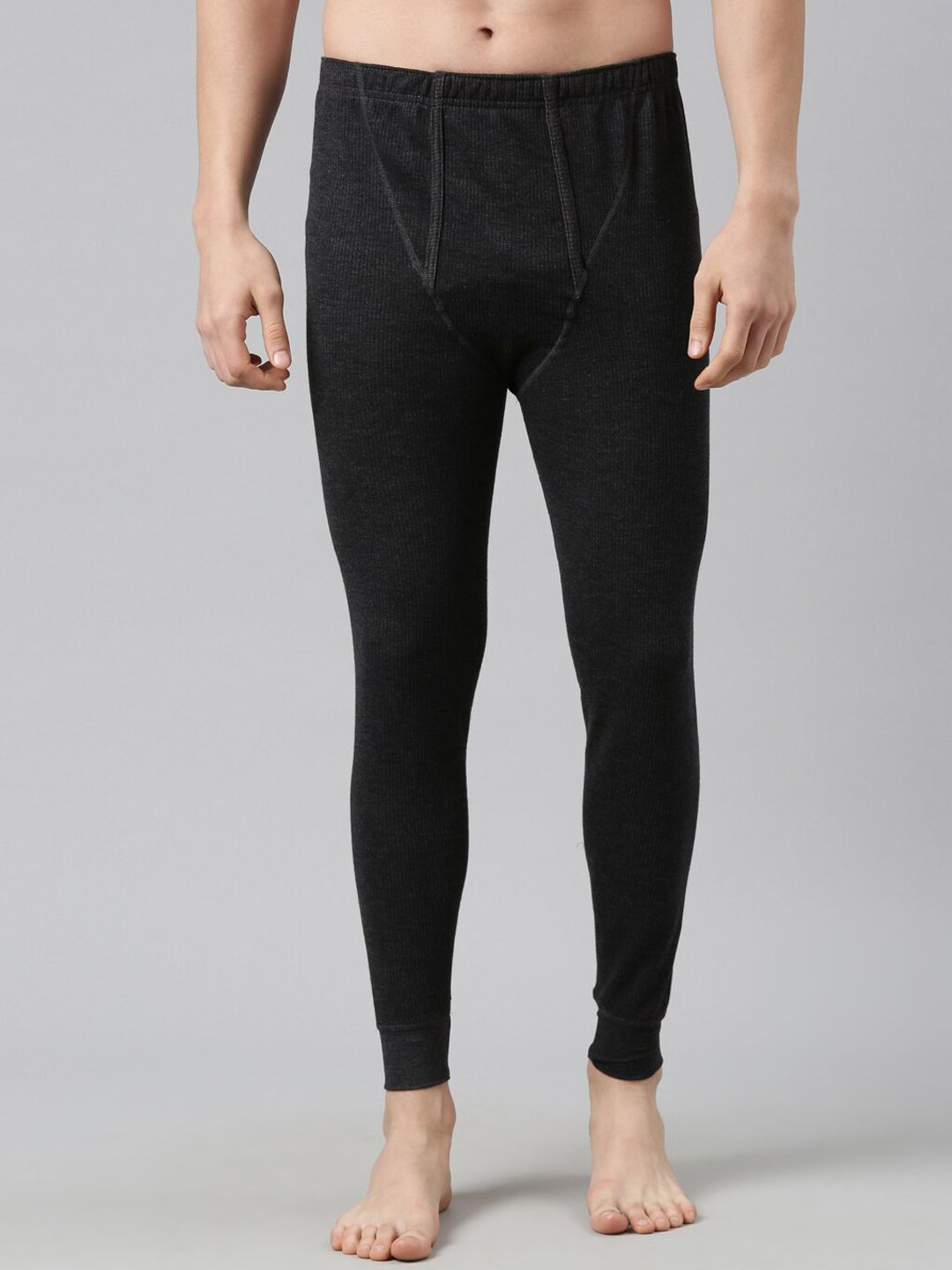 Dixcy Scott Maximus Men Ankle Length Pull On Cotton Thermal Trousers