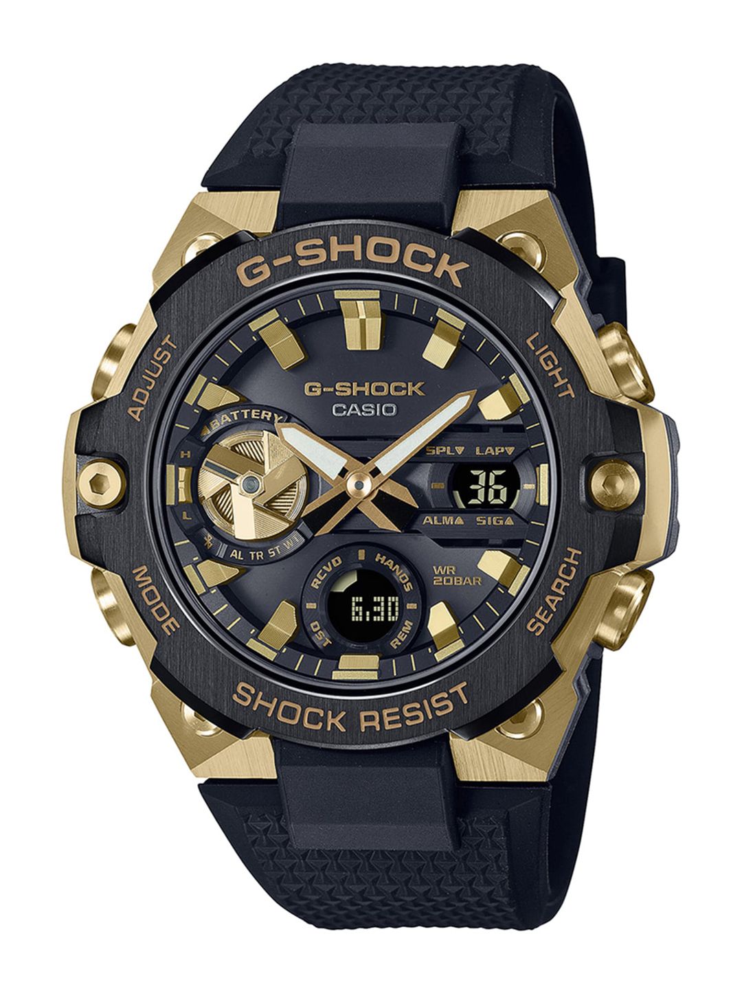 Buy CASIO Men G-Shock GST-B400BB-1ADR Black Ana-Digi Dial Black