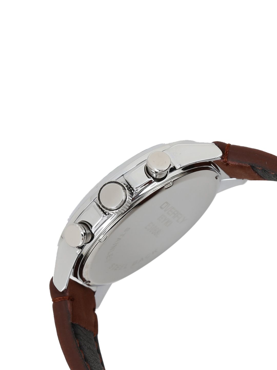 Buy Overfly Men Black Analogue Watch E3068L-DZ4WCZ - Watches for