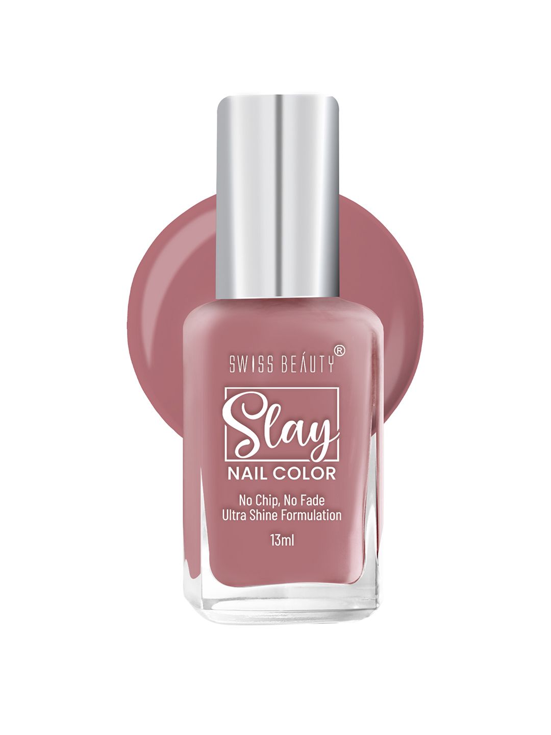 SWISS BEAUTY Quick Dry Slay Nail Polish with Ultra Shine Formula 13 ml - Gaze Star 37