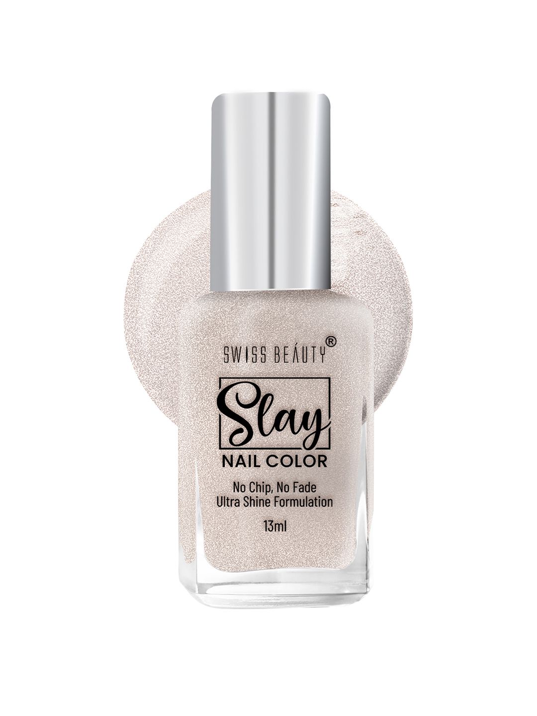 SWISS BEAUTY Slay Quick Dry Nail Polish with Ultra Shine Formula 13 ml - Gold Star 52