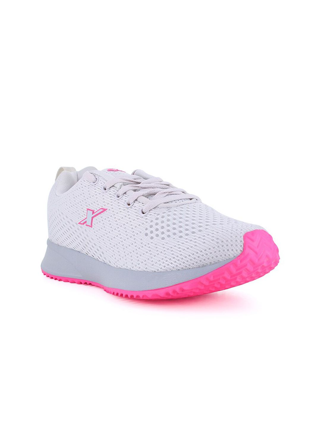 Sparx Women Grey Textile Running Non-Marking Shoes Price in India