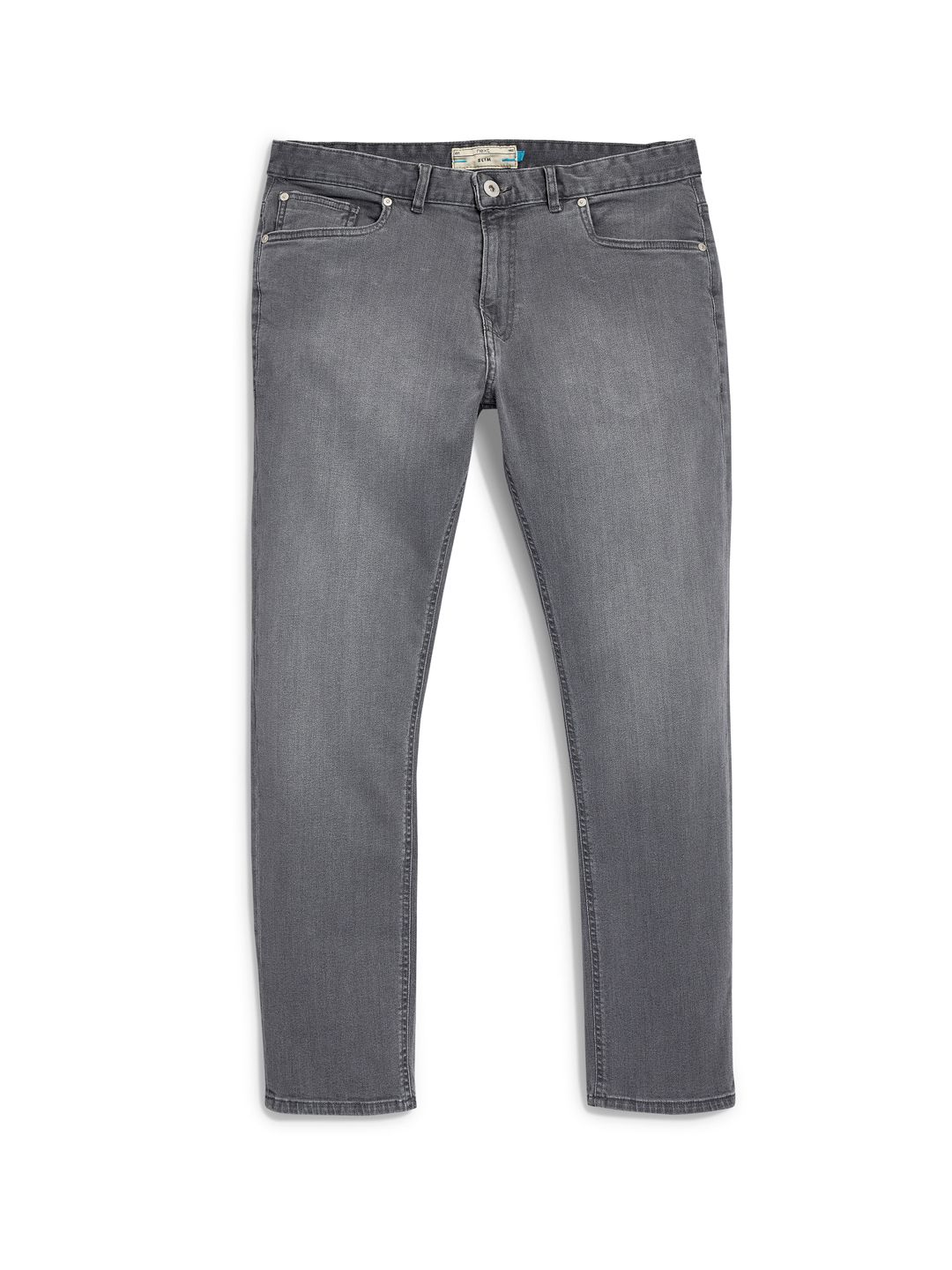 next Men Grey Skinny Fit Mid-Rise Clean Look Jeans