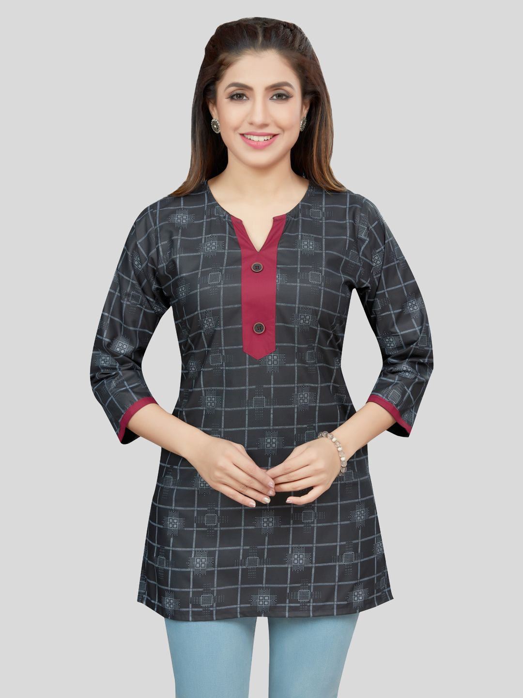 Saree Swarg Ethnic Motifs Printed Kurti Price in India