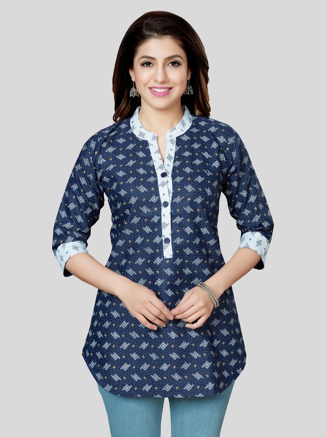 Saree Swarg Ethnic Motifs Printed Kurti Price in India