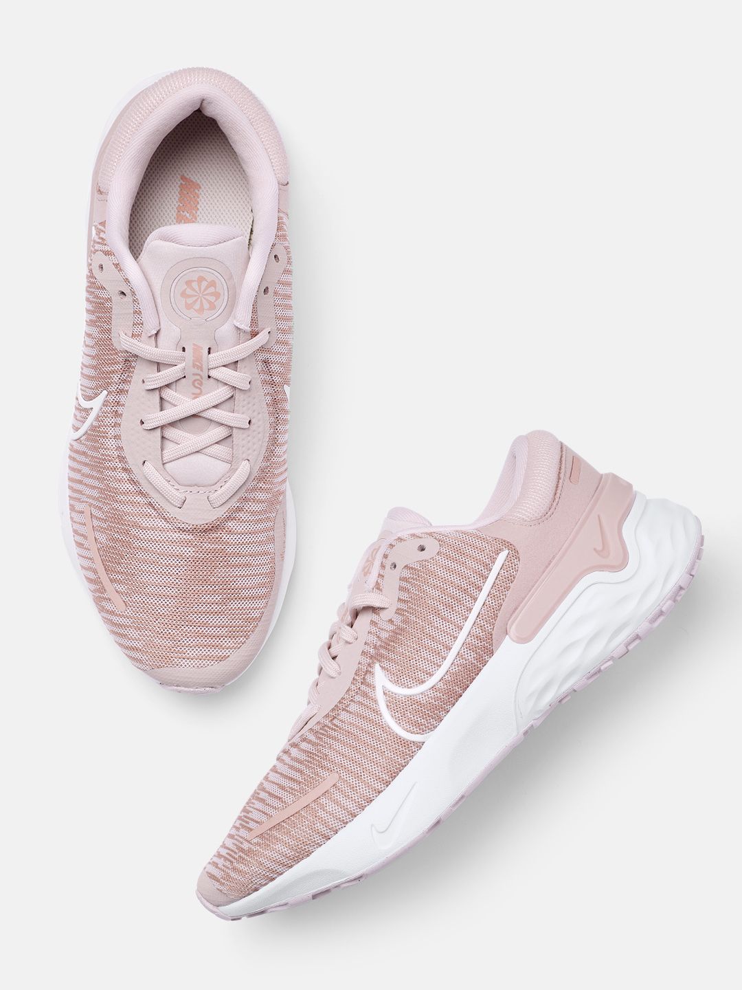 nike renew run rose gold