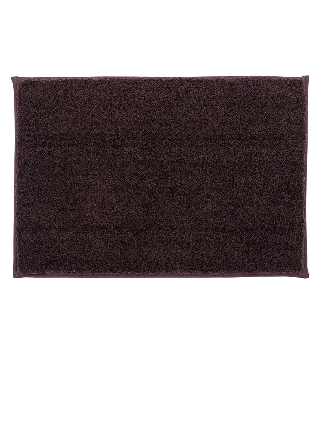 Pano Brown Textured 1400 GSM Anti-Skid Bath Rug