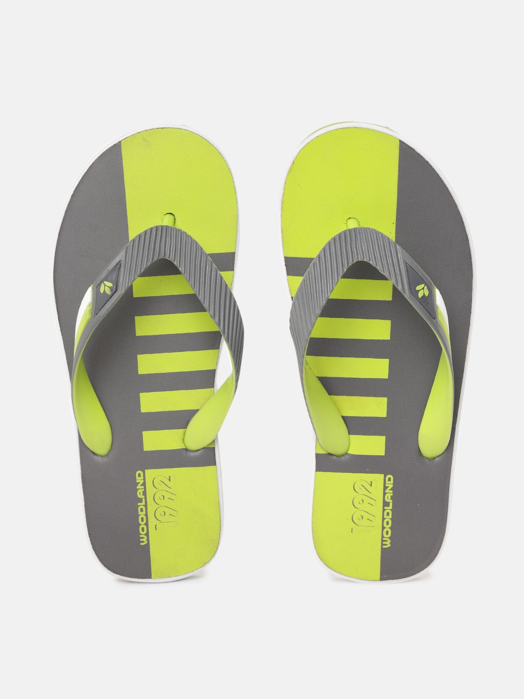 Woodland Men Colourblocked Thong Flip-Flops