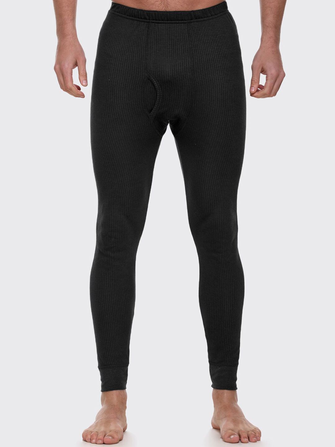 Kanvin Men Ribbed Thermal Bottoms