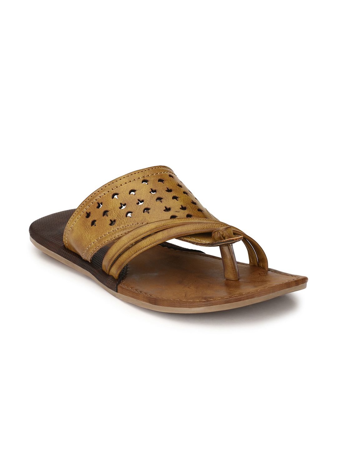 Prolific Men Tan Brown Sandals