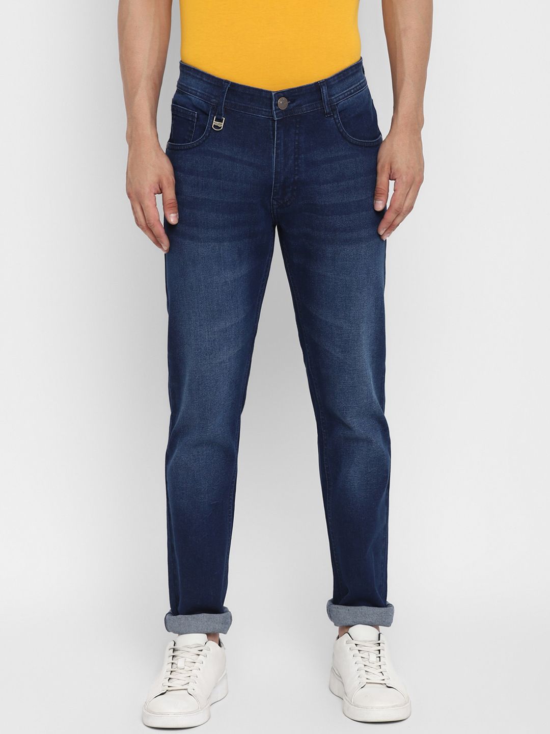 Lightly Washed Relaxed Fit Jeans