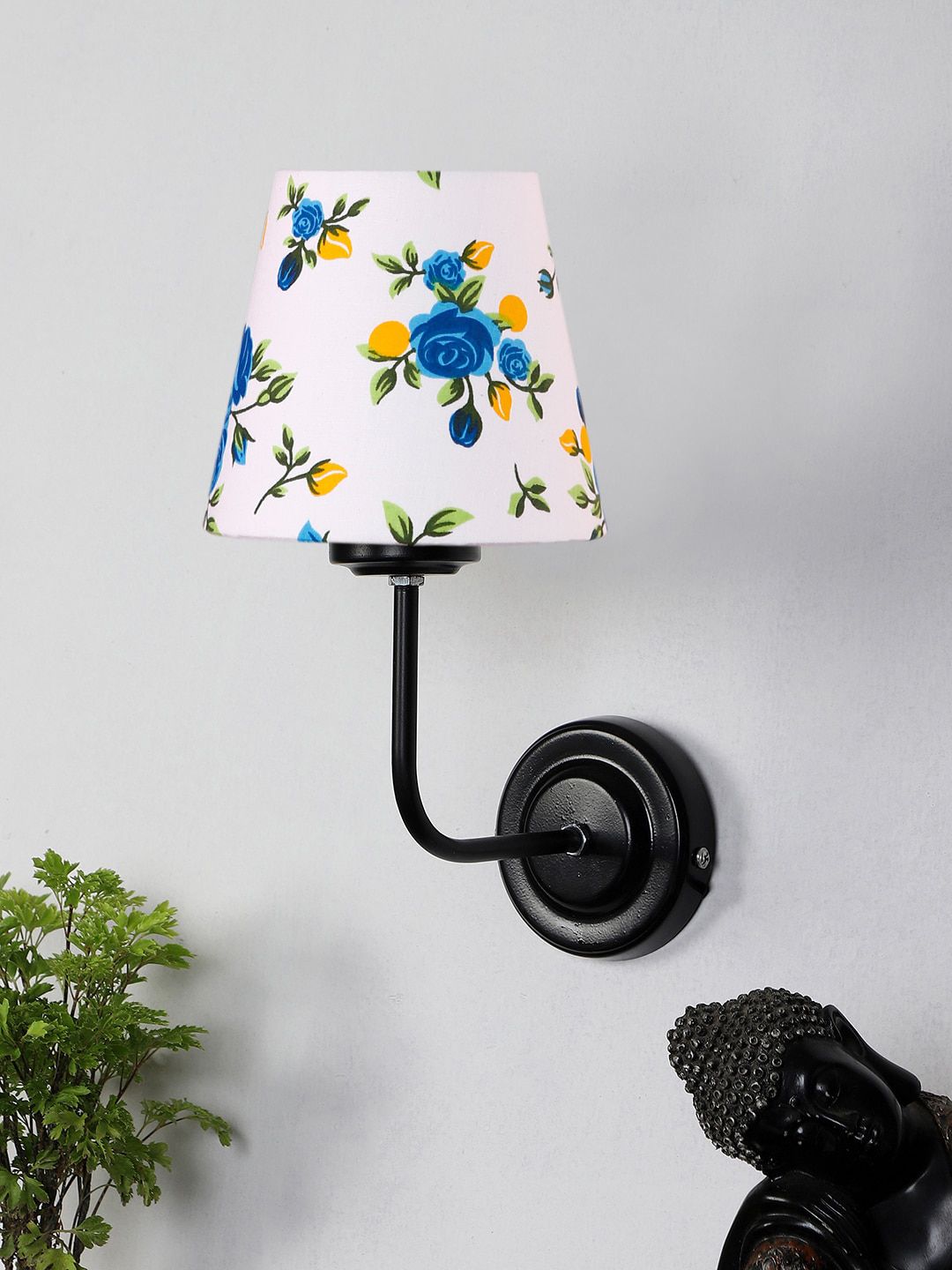 Devansh White Printed Wall Mounted Lamp