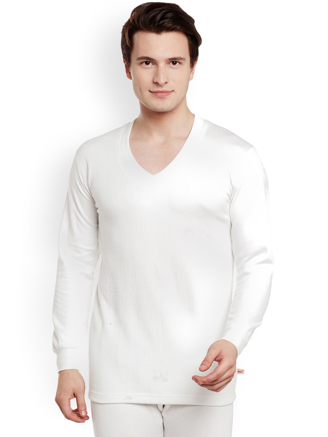 MACK JONNEY MACK White Thermal T-shirt