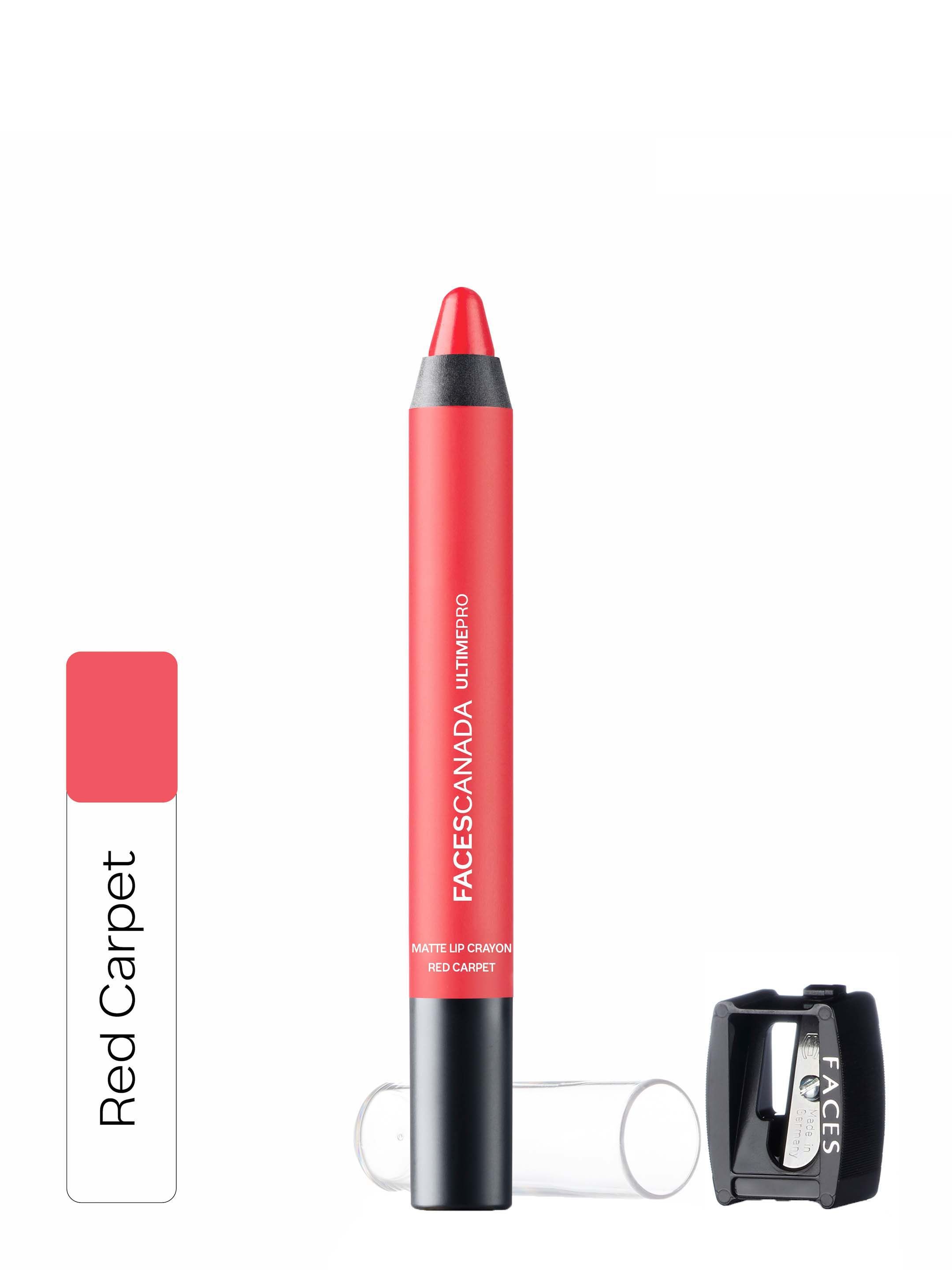 Faces Ultime Pro Matte Lip Crayon Red Carpet 27 Price in India