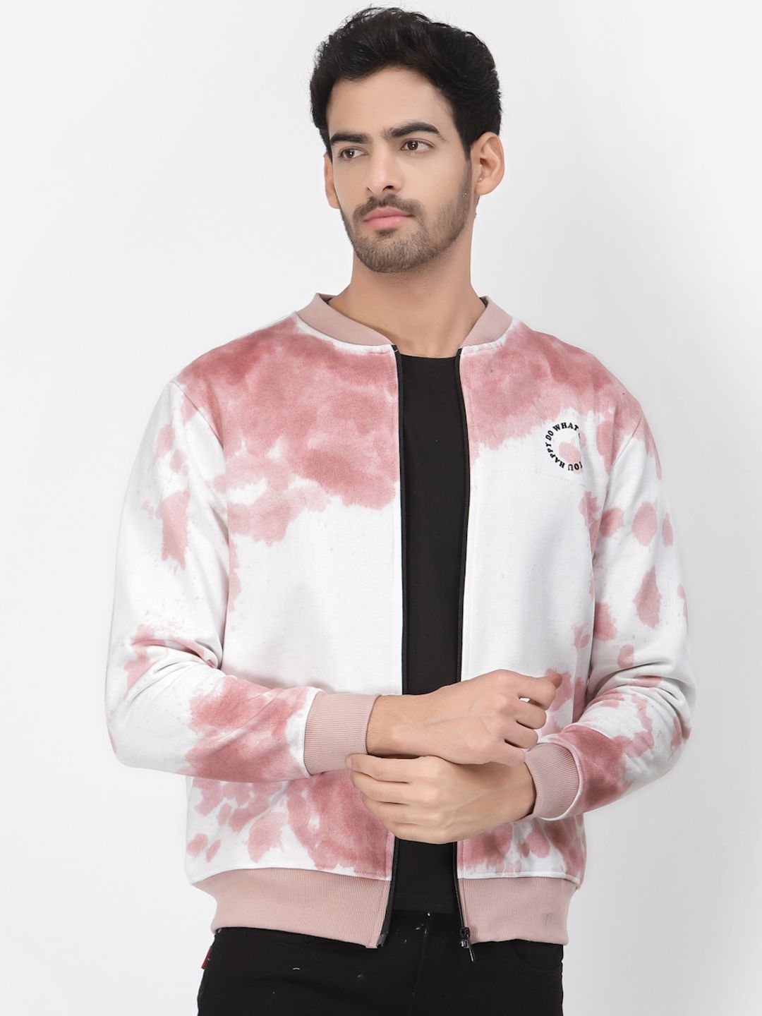 PAUSE SPORT Men Fleece Lightweight Bomber Jacket