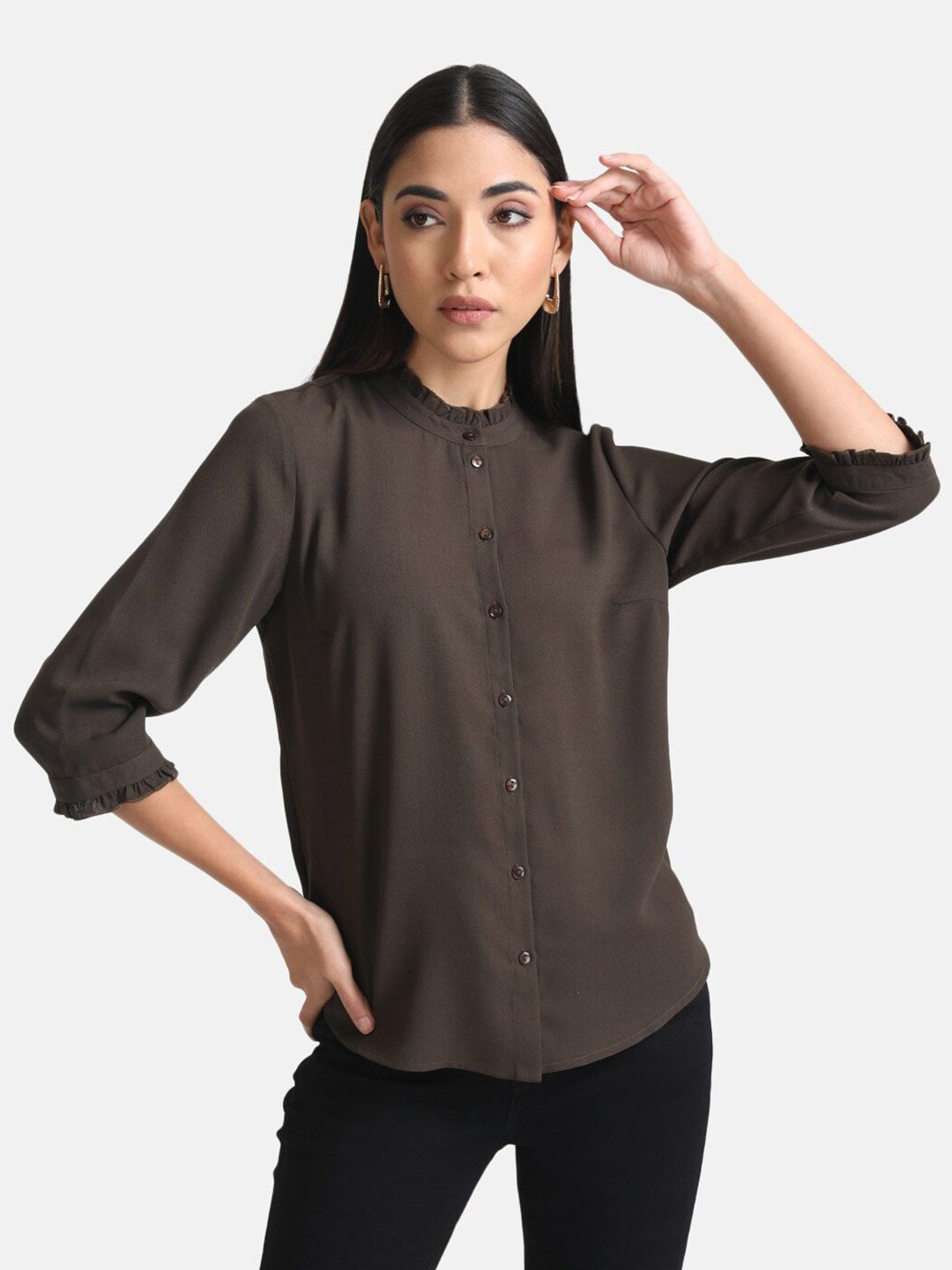 Kazo Women Shirt Style Top Price in India