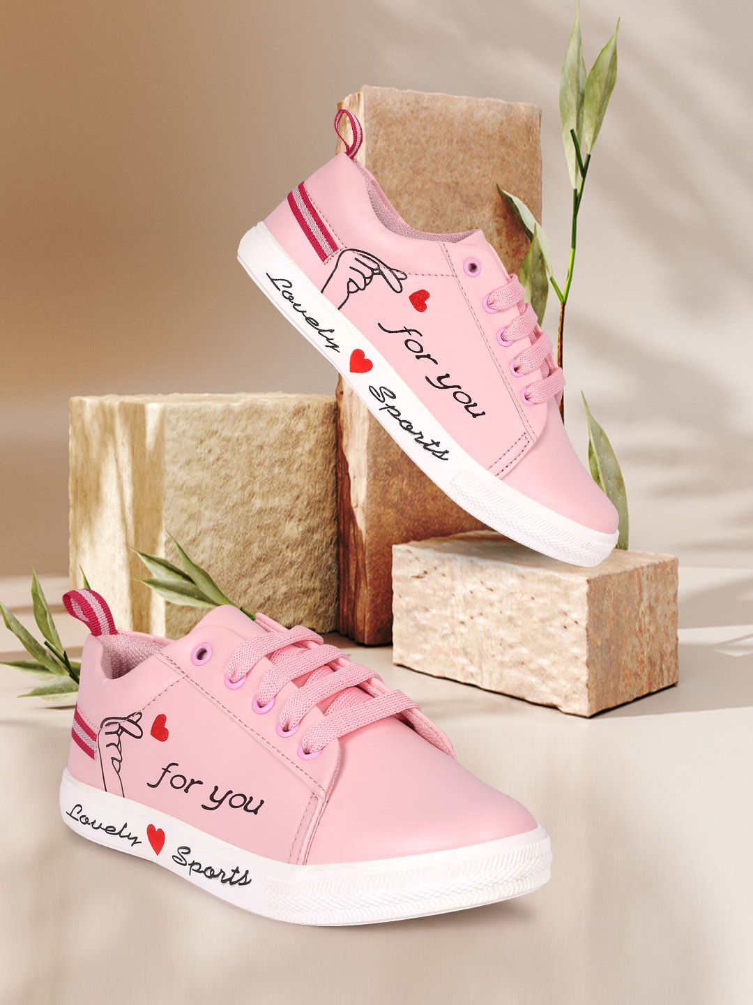 TWIN TOES Women Printed Sneakers Price in India