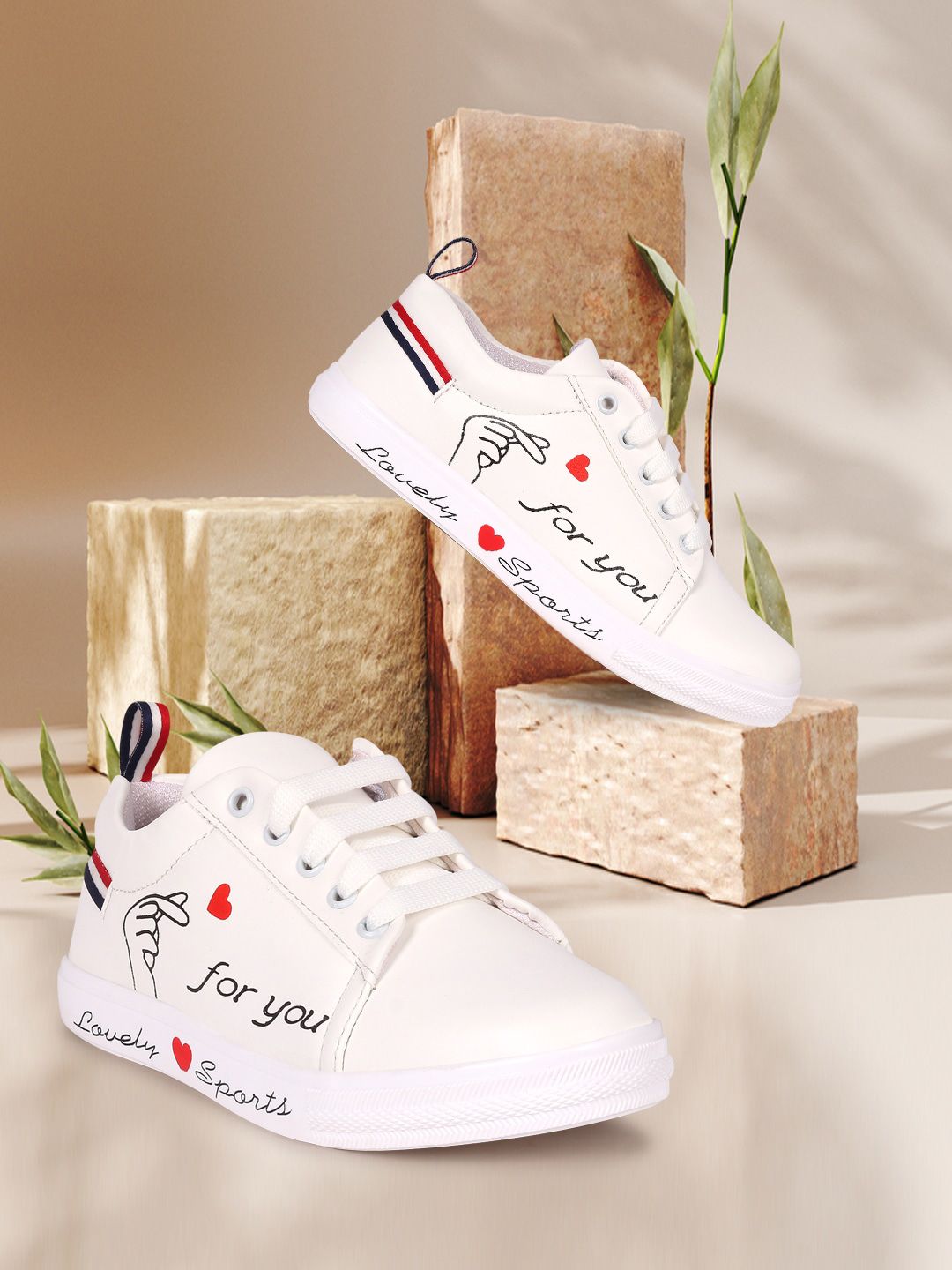 TWIN TOES Women Printed Sneakers Price in India