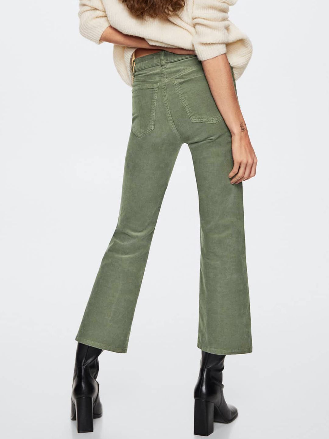 Sustainable Flared High-Rise Stretchable Jeans