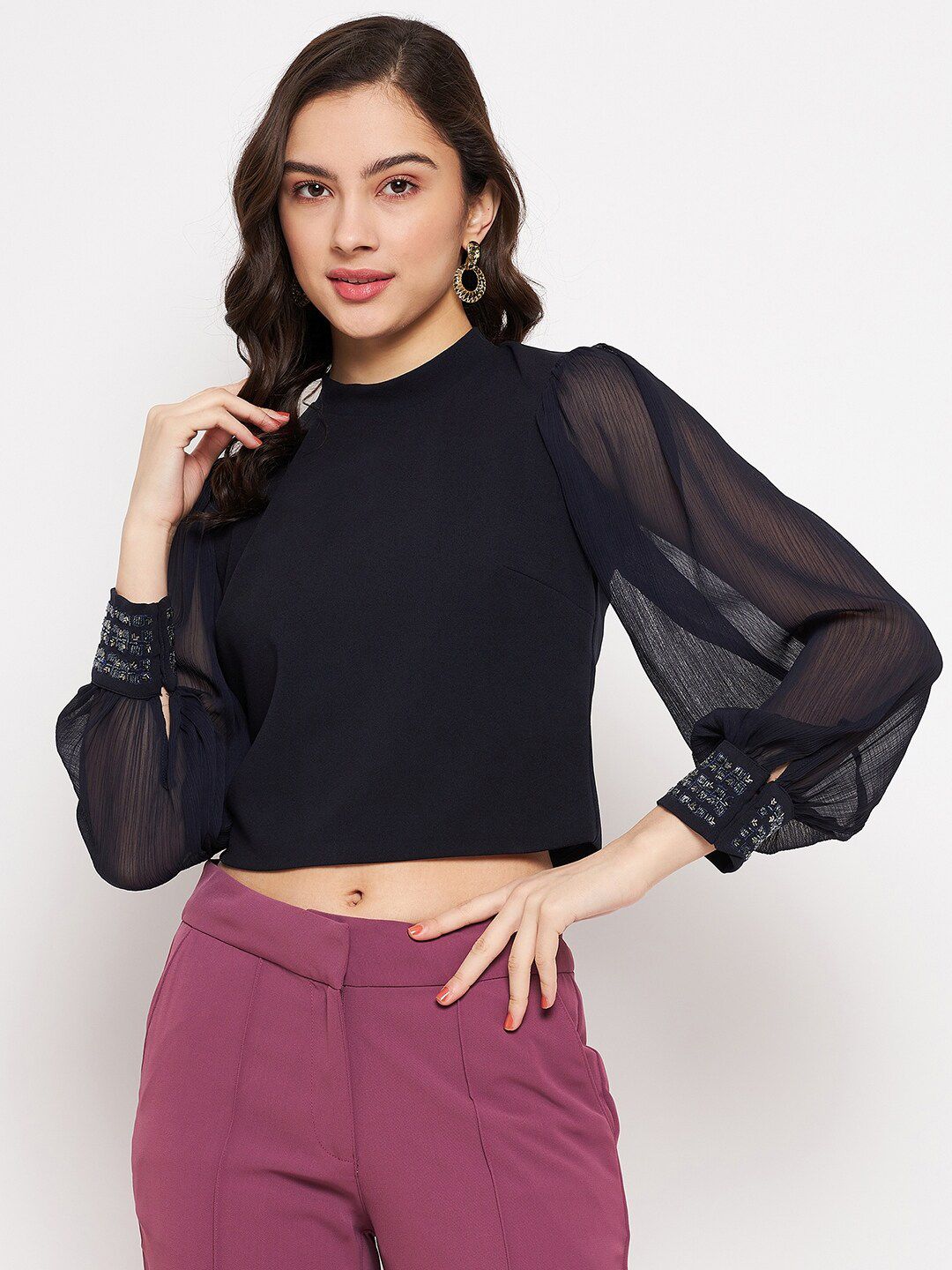 Madame Woman Crop Top Price in India