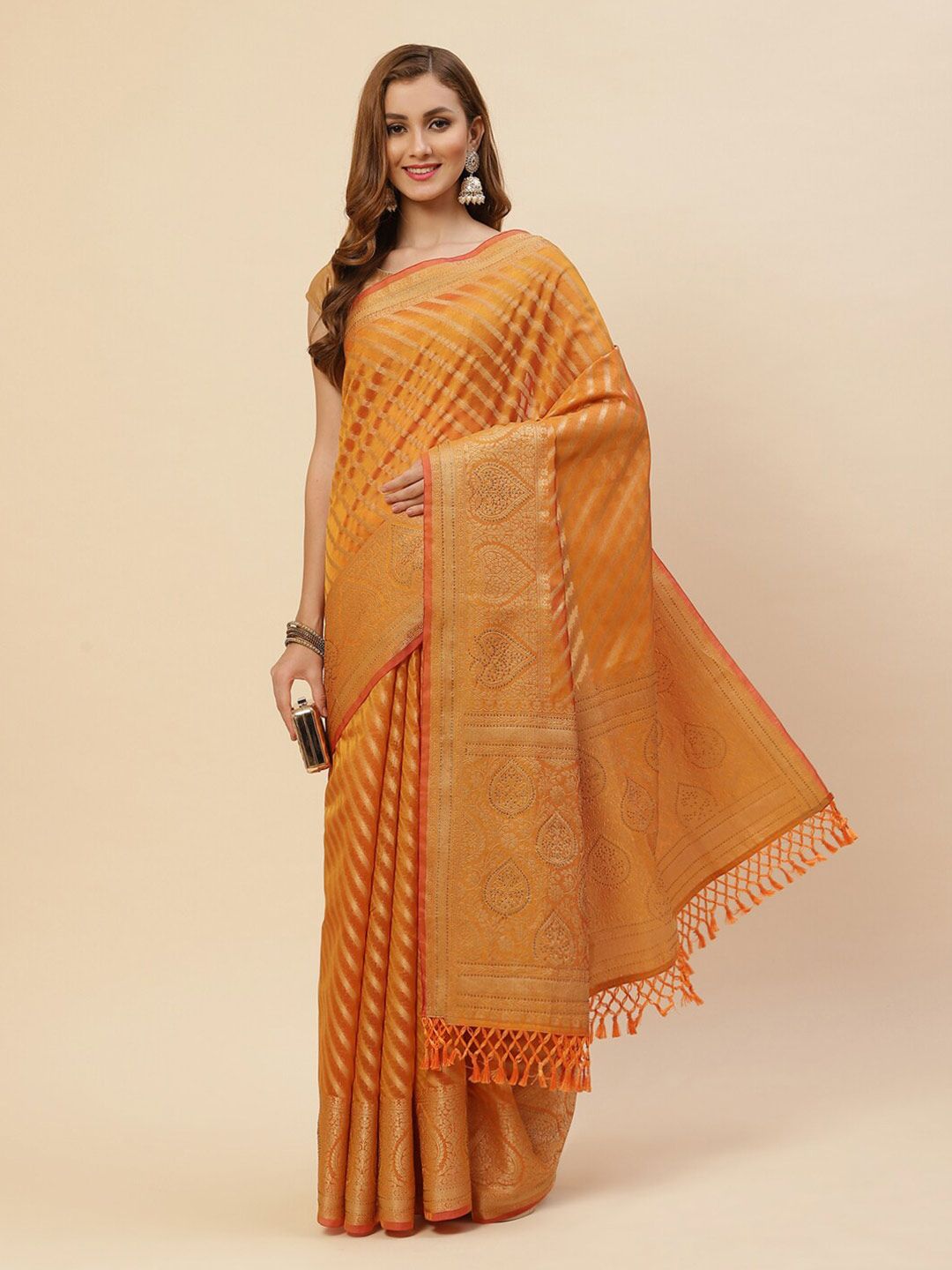 Meena bazaar ethnic motifs sarees Buy Meena bazaar ethnic motifs sarees online in India