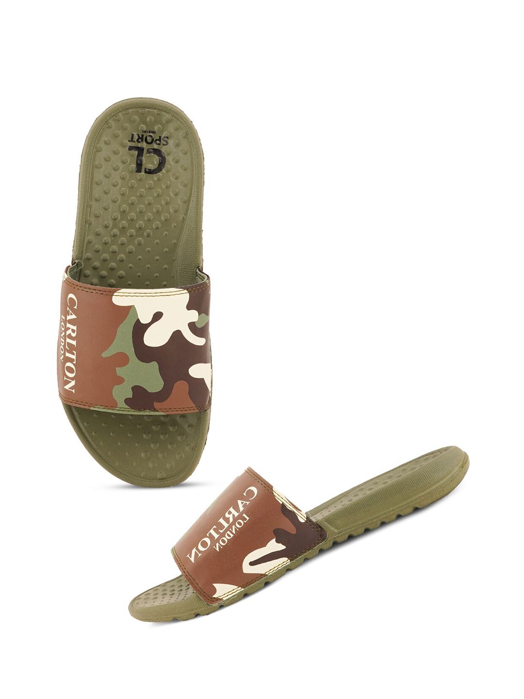 Carlton London sports Men Printed Sliders