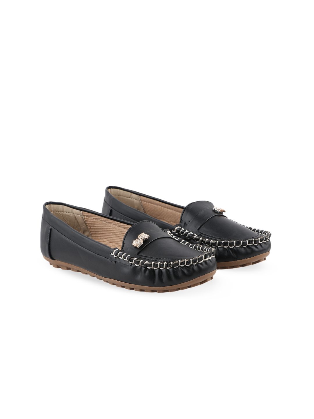 PERY PAO Women Embellished Loafers Price in India