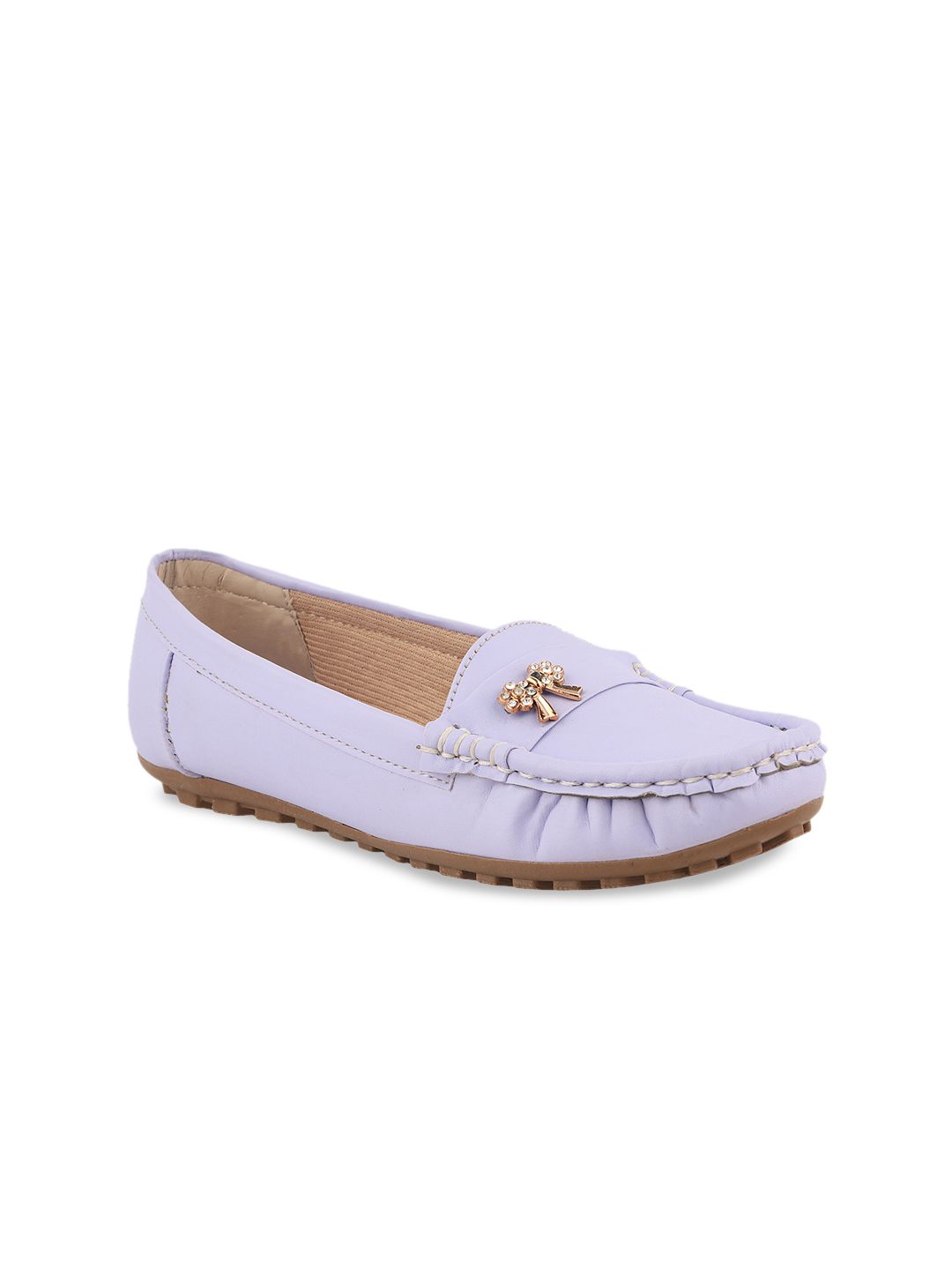 PERY PAO Women Embellished Synthetic Loafers Price in India