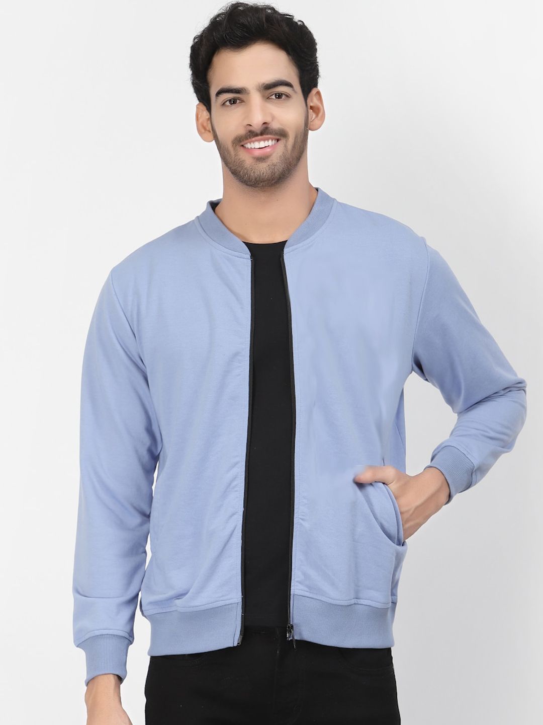 PAUSE SPORT Men Fleece Lightweight Outdoor Sporty Jacket