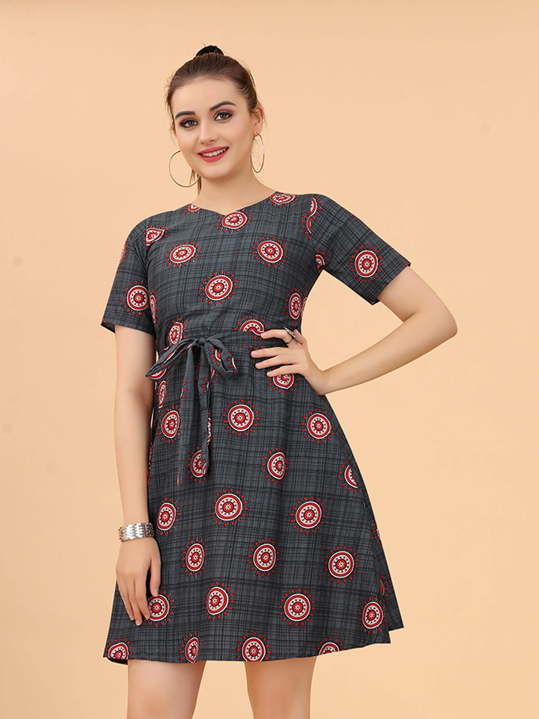 KETAKI FASHION Floral Crepe Dress Price in India