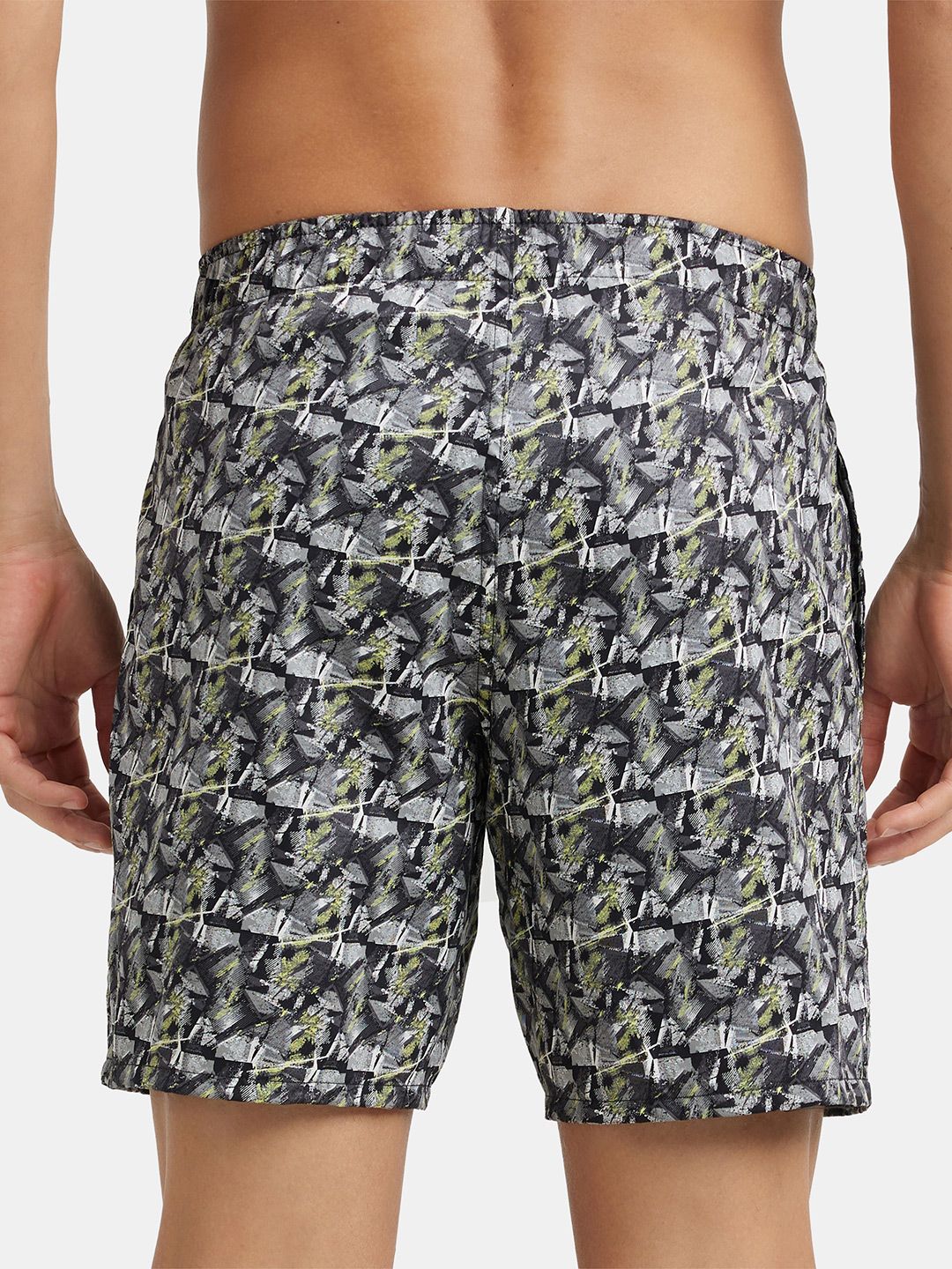 Buy Jockey Combed Cotton Satin Weave Boxer Shorts with Side Pocket