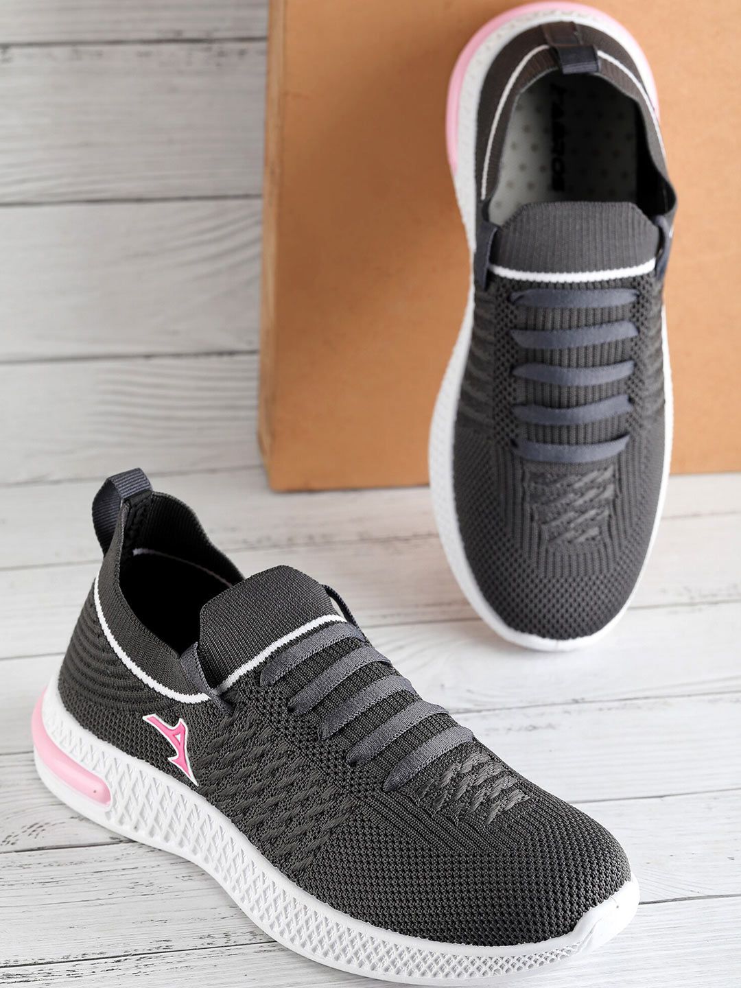 ABROS Women Lace-Ups Running Air Sports Shoes Price in India