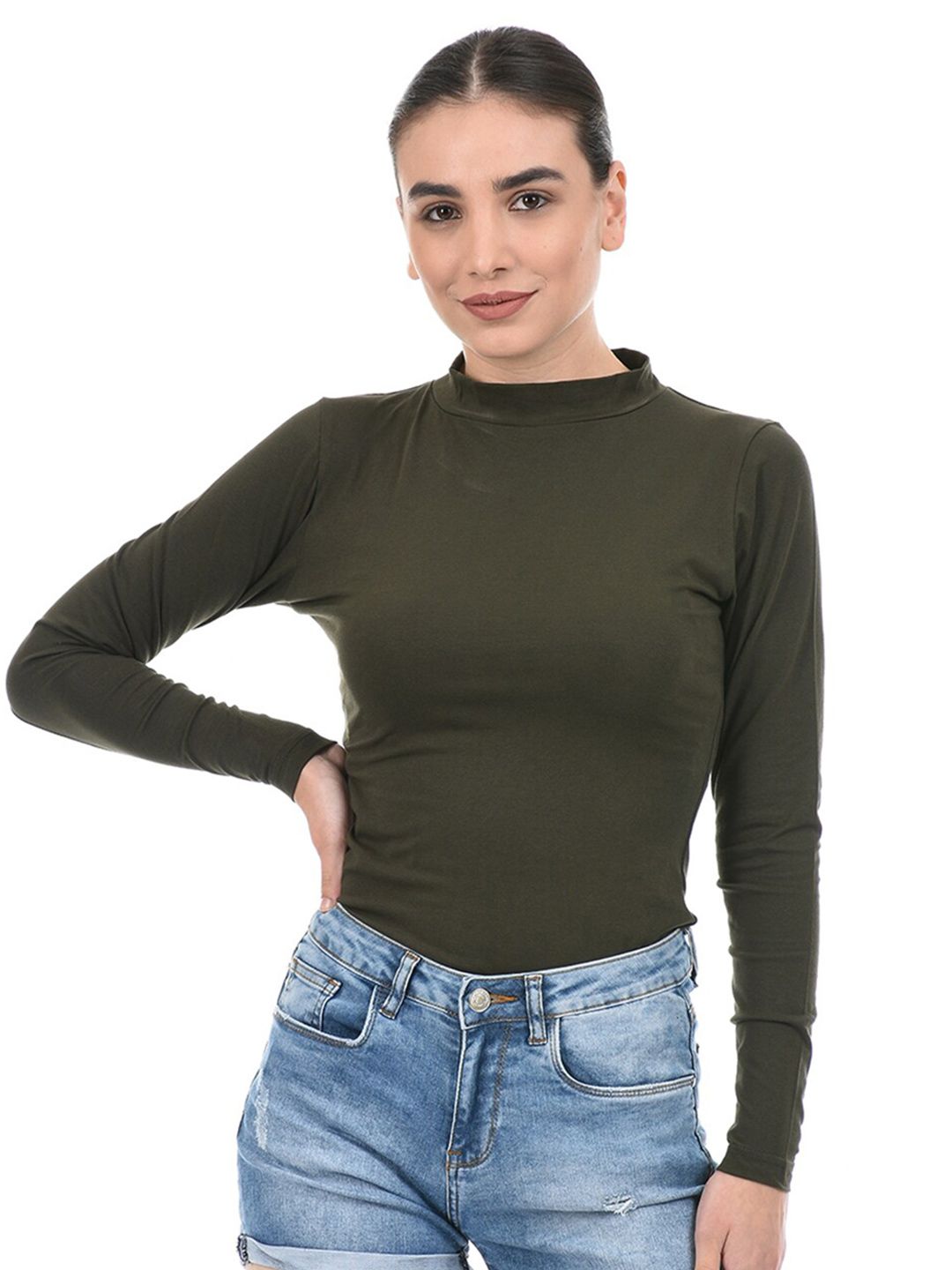 ONEWAY High Neck Top Price in India