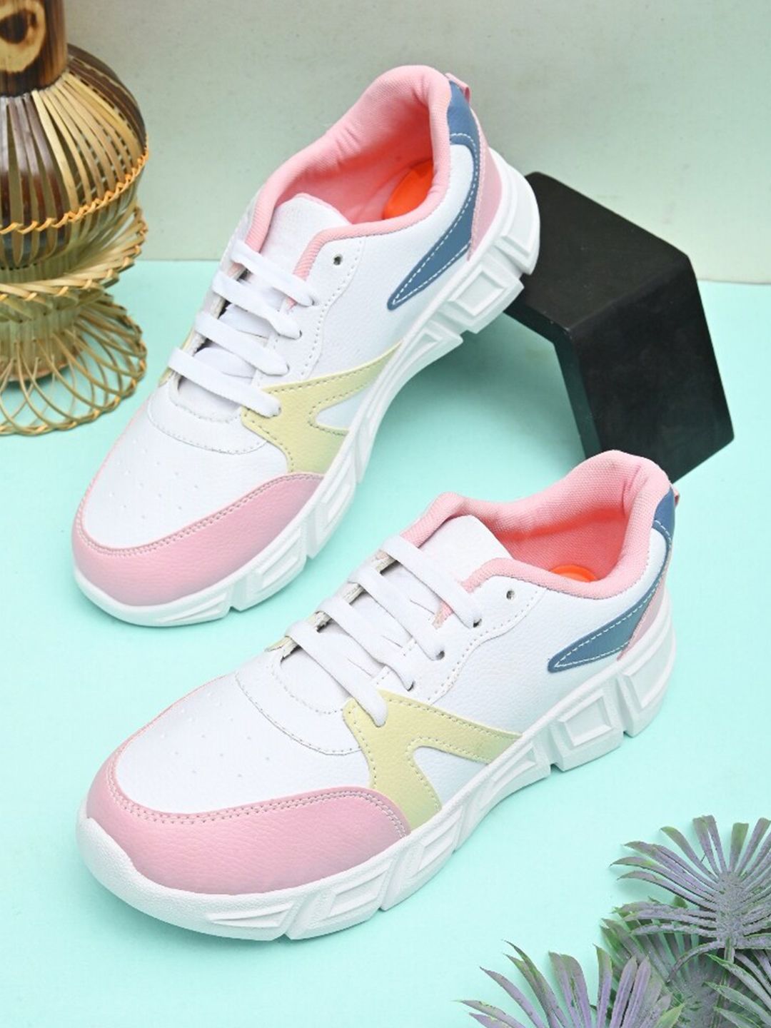 Roadster Women Lace-Ups Walking Non-Marking Shoes Price in India