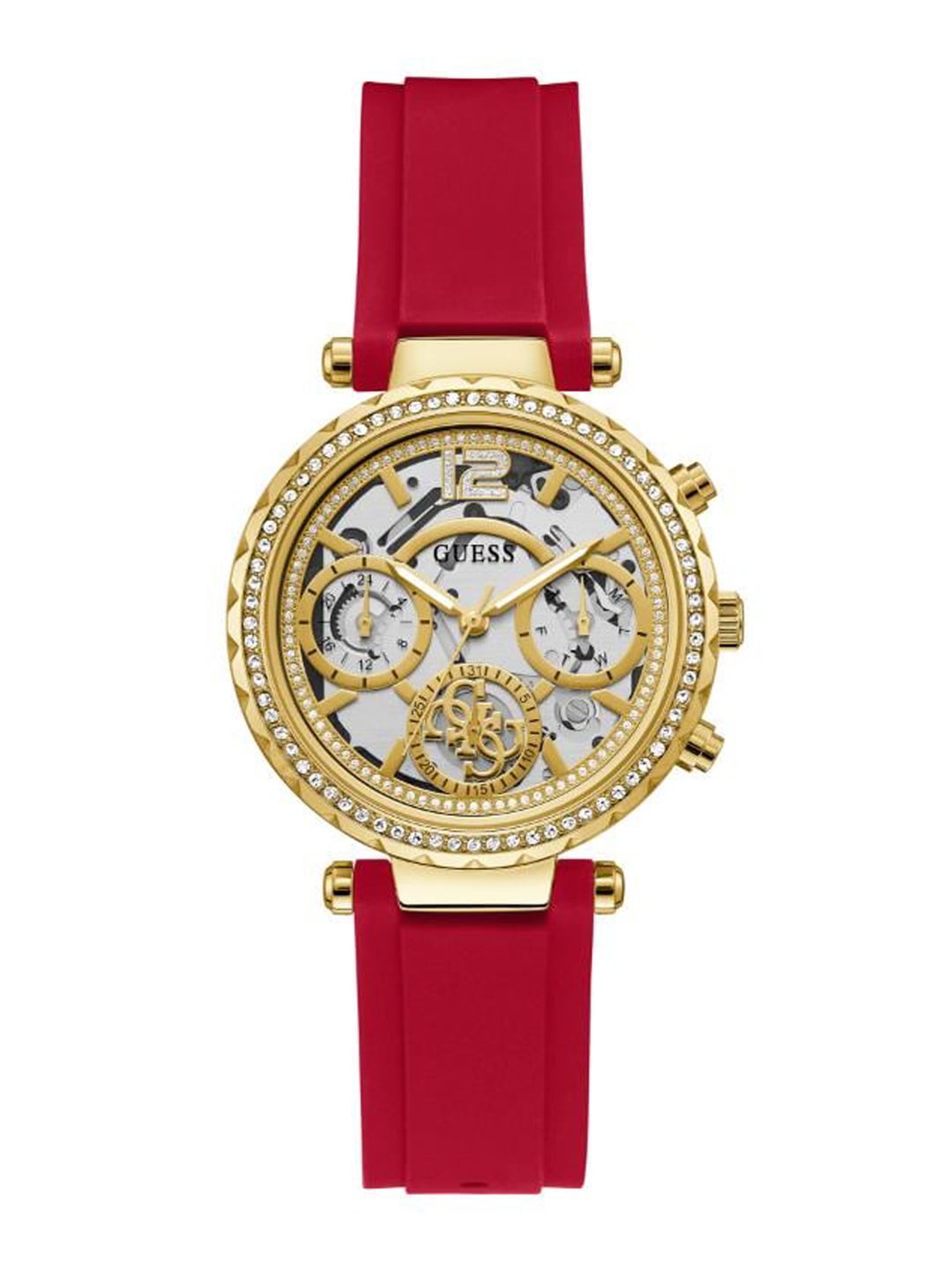 GUESS GUESS Round 37mm Clear Dial Analog Women Watch - GW0484L1