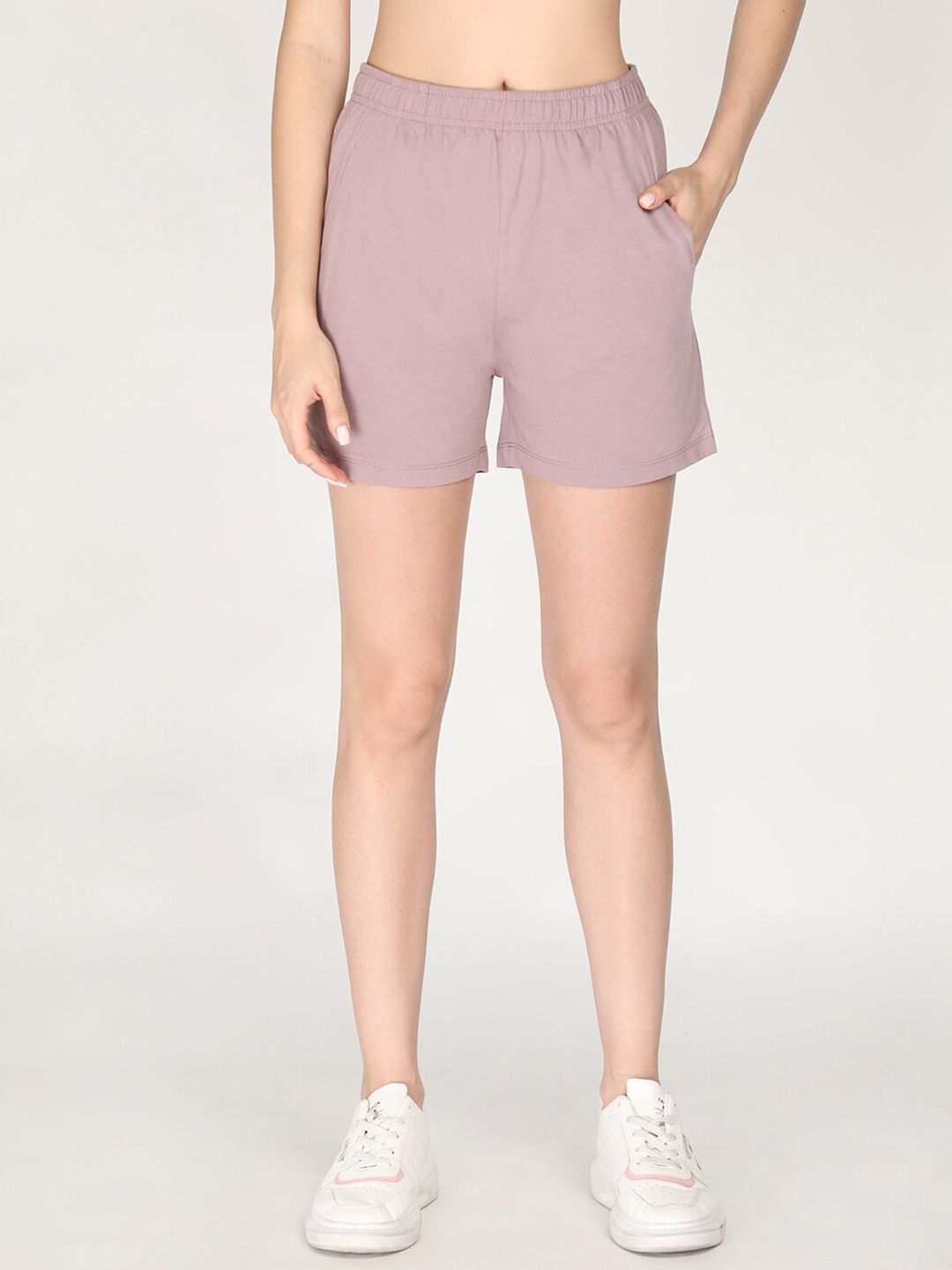 Plagg Women Cotton Cotton Shorts Price in India