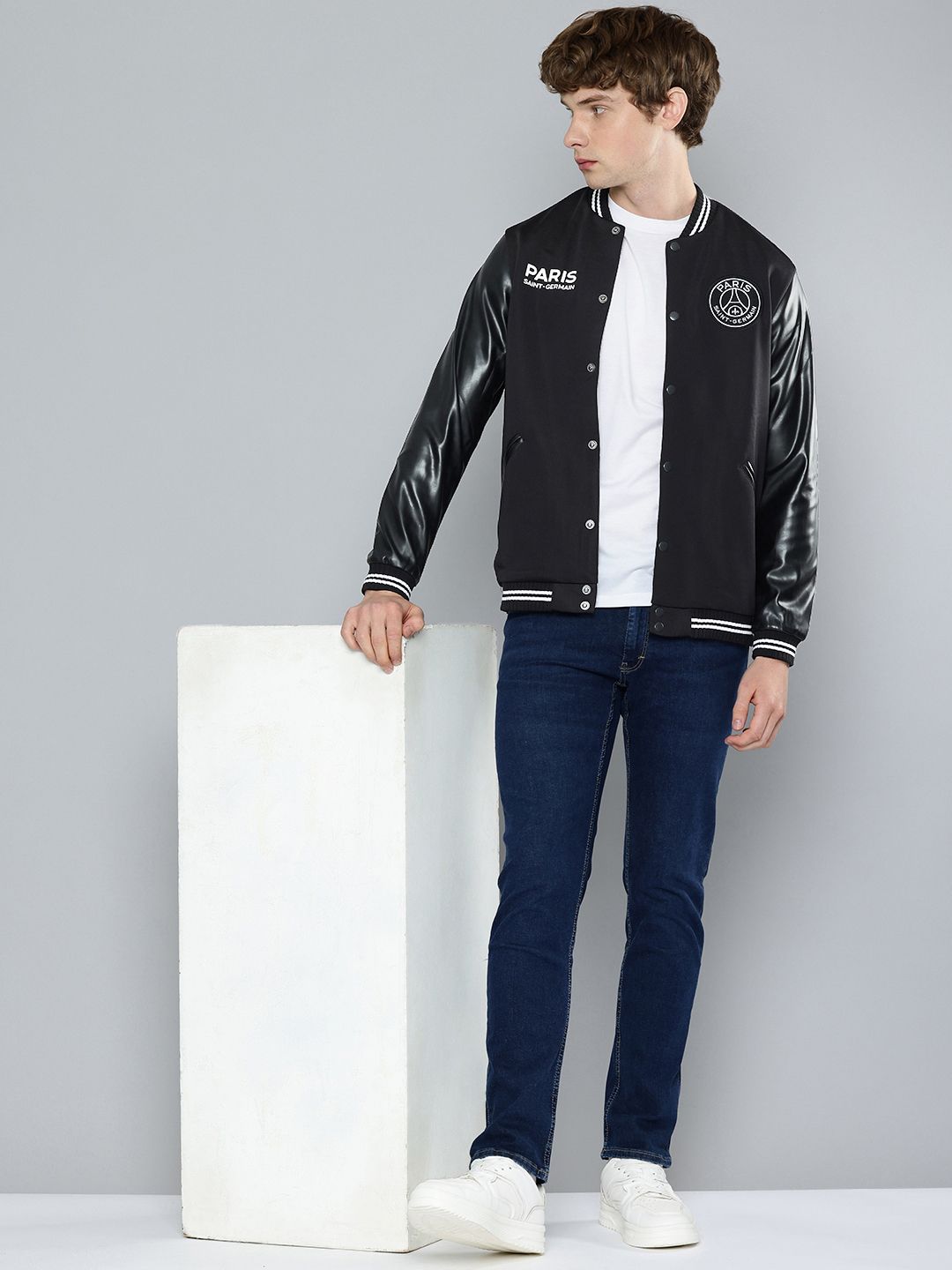 psg varsity jacket