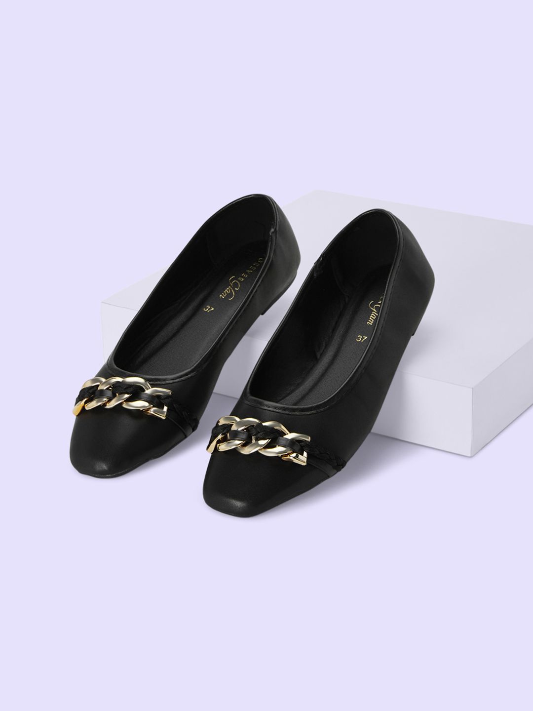 Forever Glam by Pantaloons Women Solid Ballerinas