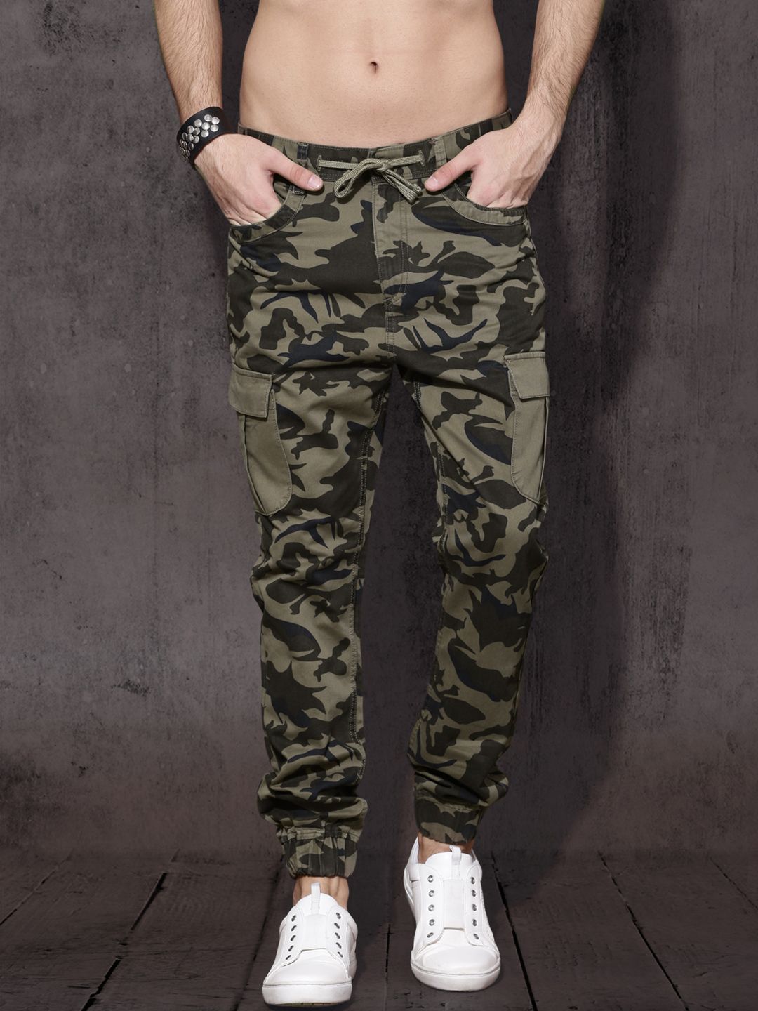 adidas originals camouflage slim jogger pants