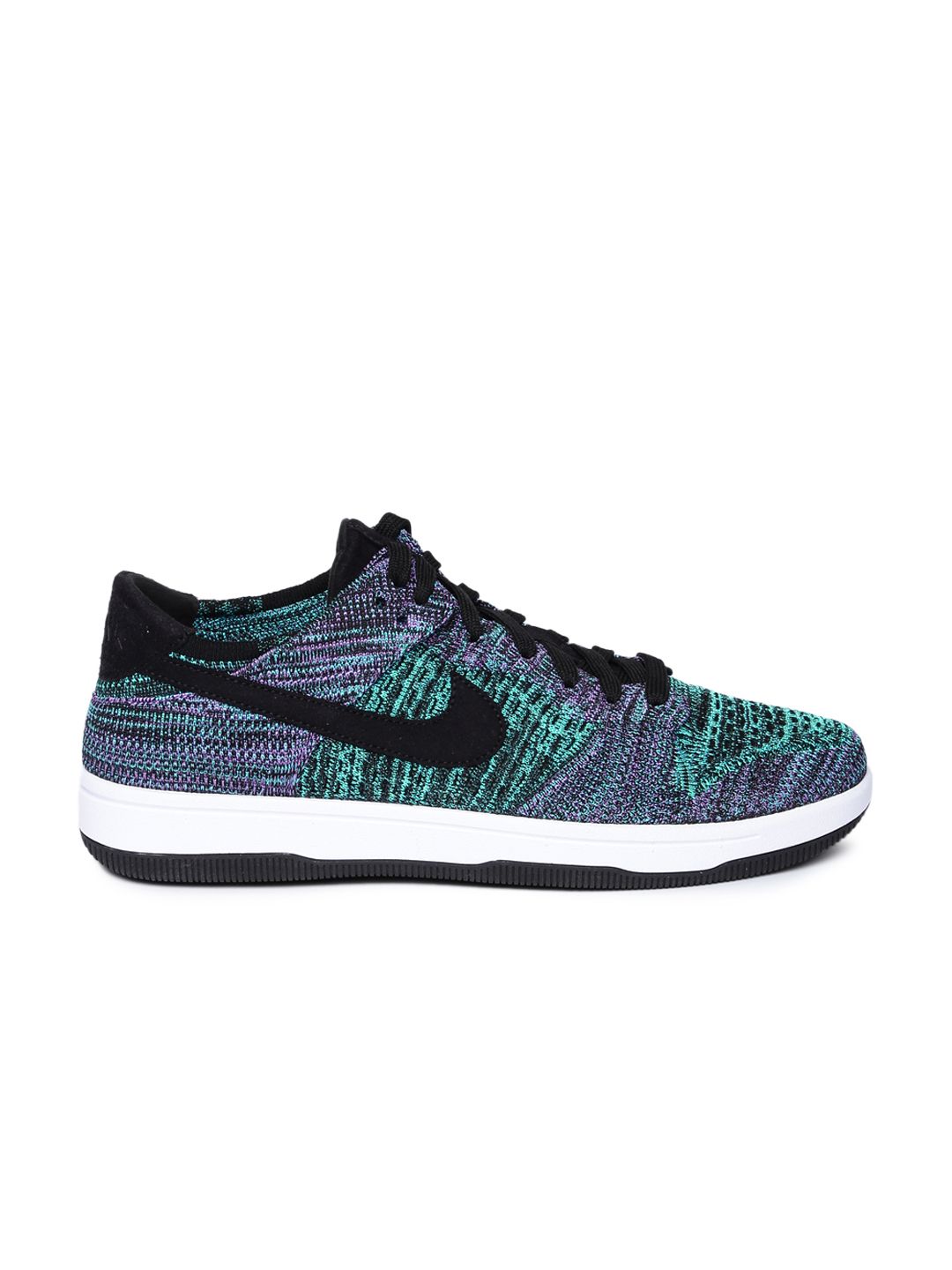 Nike Dunk Flyknit \'Chlorine Blue\' Black/Violet 917 Nike Dunk Flyknit Chlorine Blue for Sale | Authenticity  main image 2